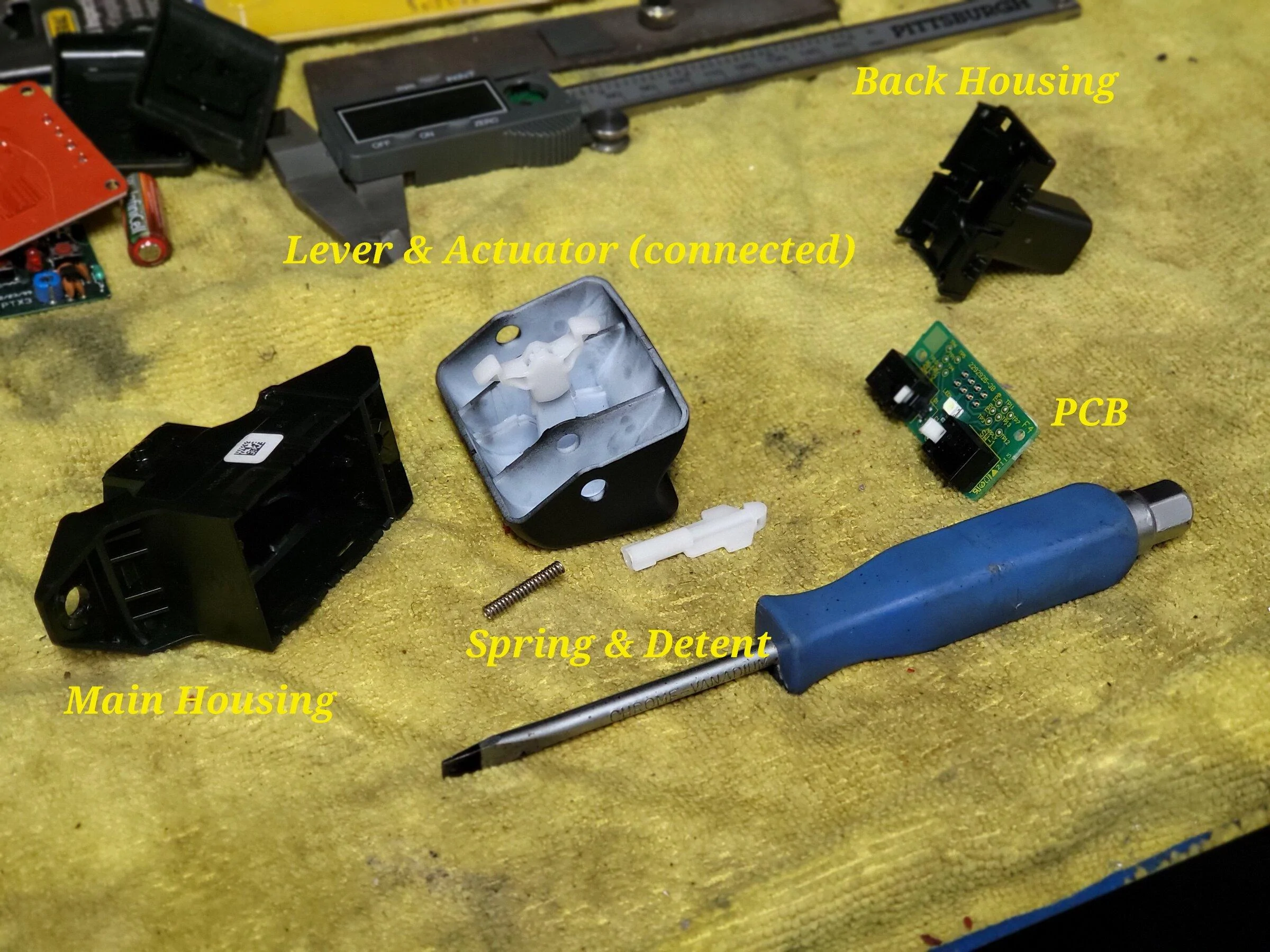 Ford Bronco E Brake switch replacement 20220207_230455