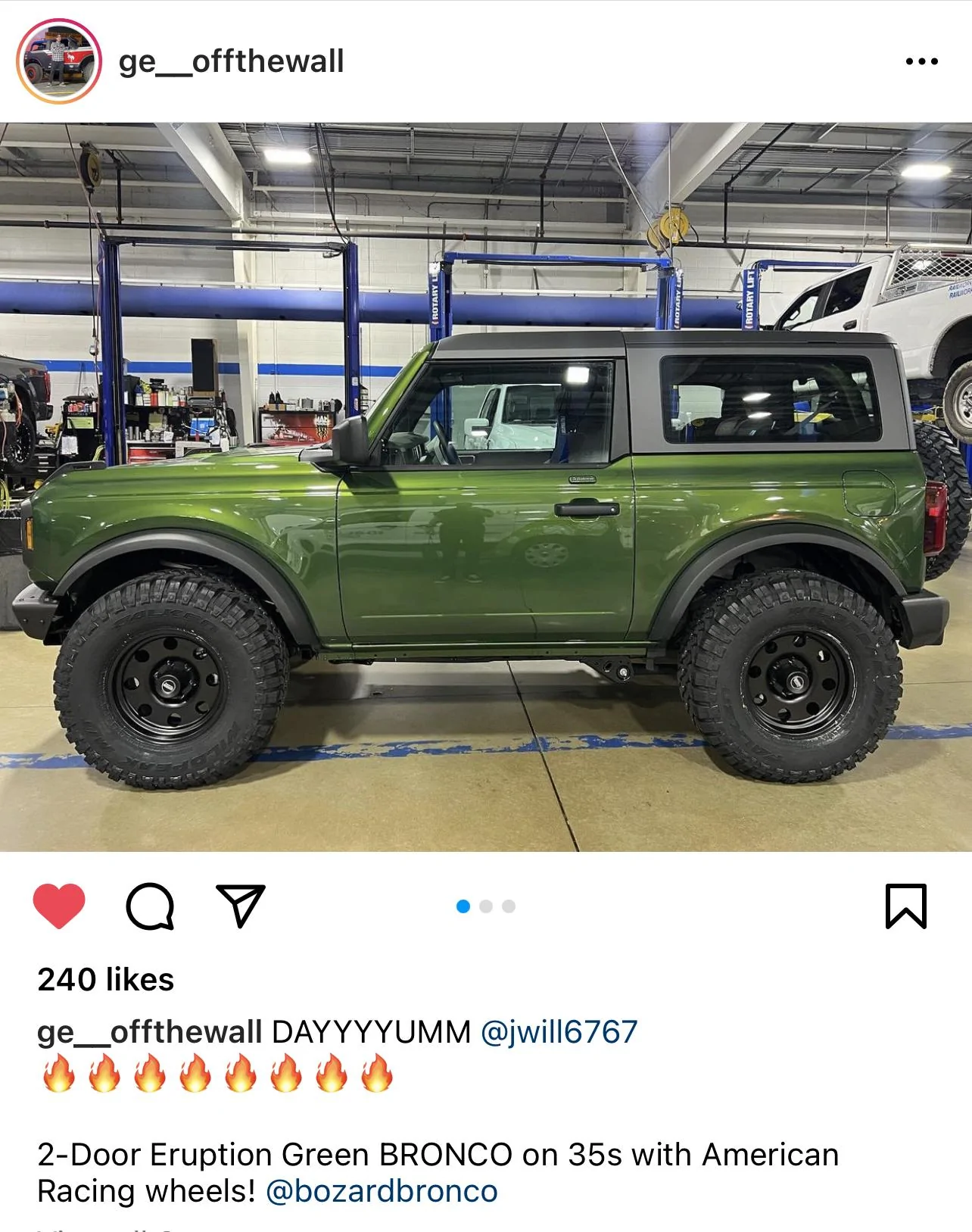 Ford Bronco ERUPTION GREEN Bronco Club DC6DDFFF-6007-43DD-82B4-F6322CA5DDA7