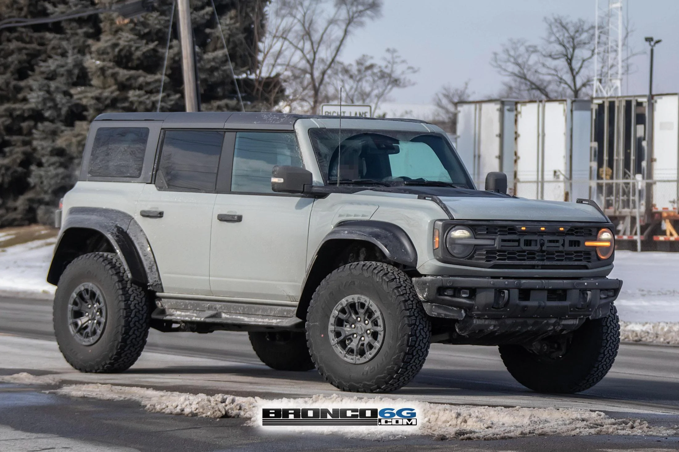 Ford Bronco Cactus Gray Bronco Raptor Seen From All Angles Cactus Gray Bronco Raptor 4