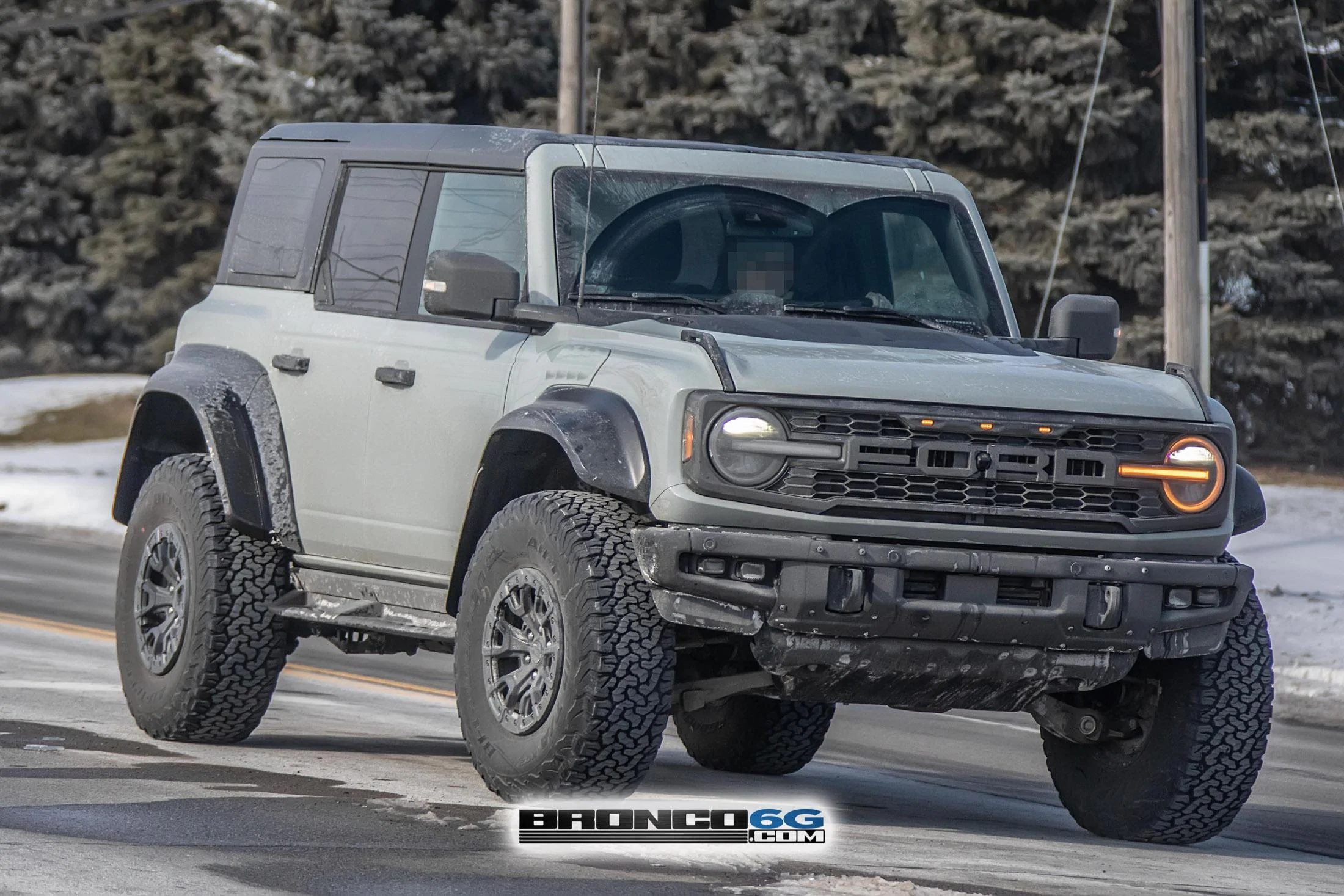 Ford Bronco Cactus Gray Bronco Raptor Seen From All Angles Cactus Gray Bronco Raptor 2