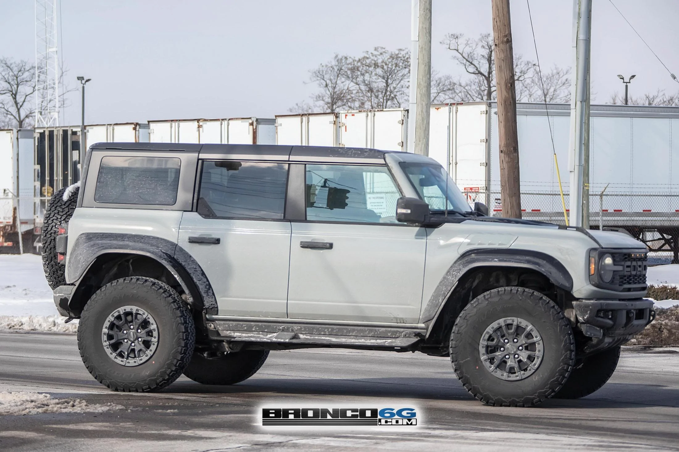 Ford Bronco Cactus Gray Bronco Raptor Seen From All Angles Cactus Gray Bronco Raptor 5