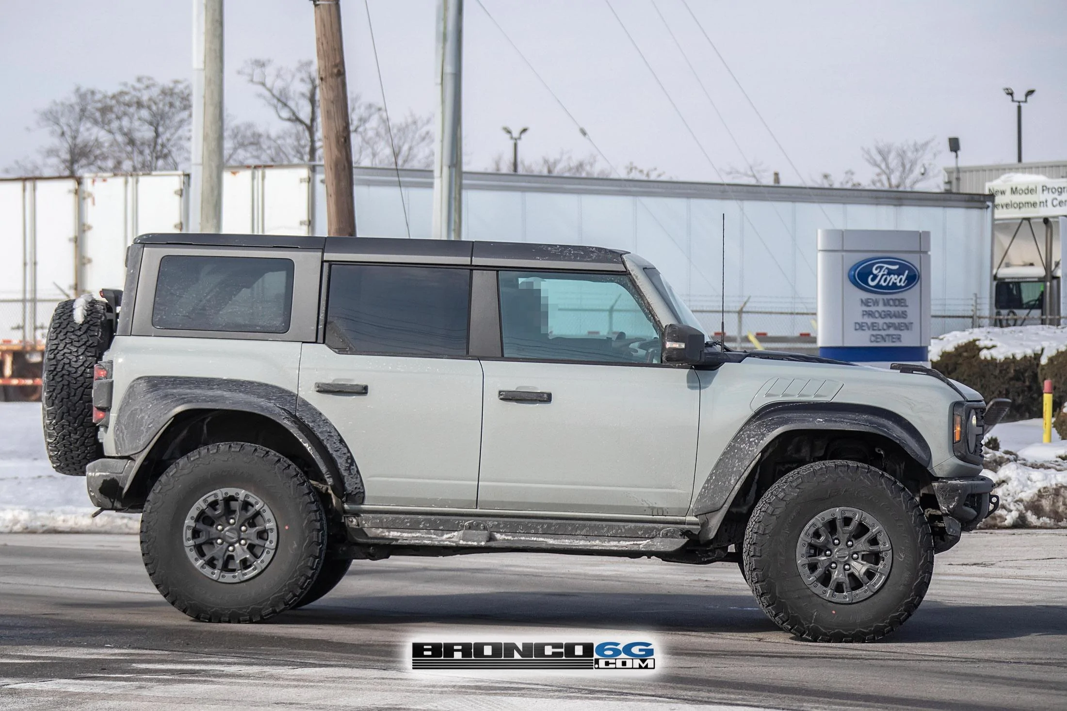 Ford Bronco Cactus Gray Bronco Raptor Seen From All Angles Cactus Gray Bronco Raptor 7