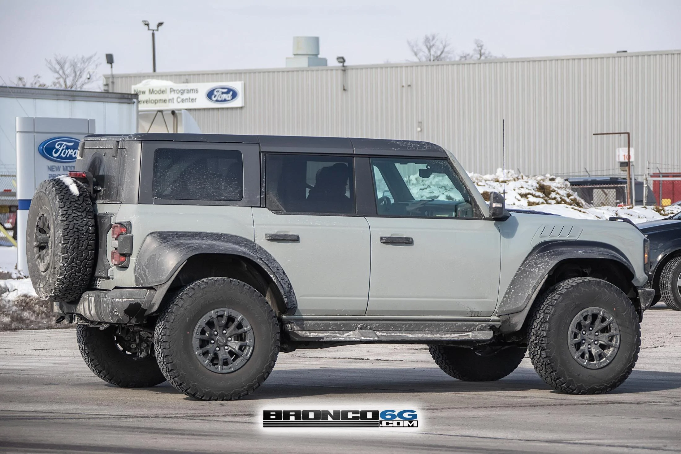 Ford Bronco Cactus Gray Bronco Raptor Seen From All Angles Cactus Gray Bronco Raptor 9