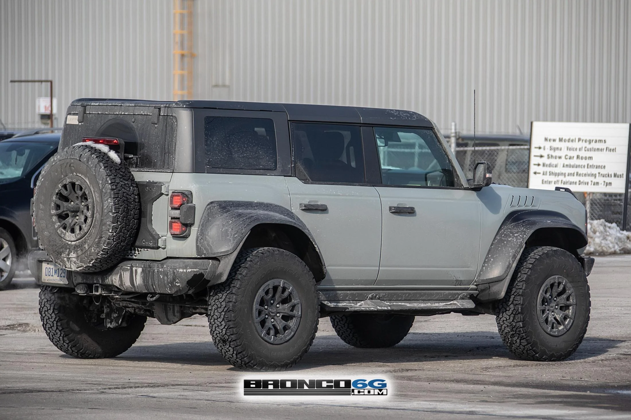 Ford Bronco Cactus Gray Bronco Raptor Seen From All Angles Cactus Gray Bronco Raptor 10