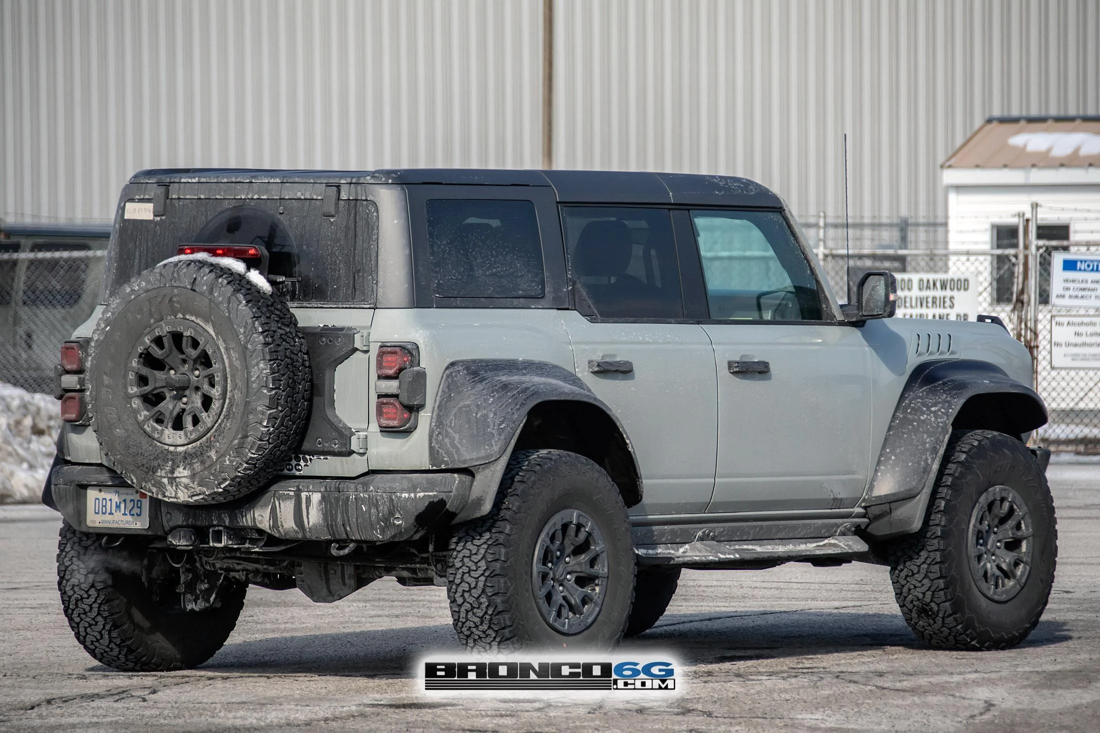 Ford Bronco Cactus Gray Bronco Raptor Seen From All Angles Cactus Gray Bronco Raptor 11