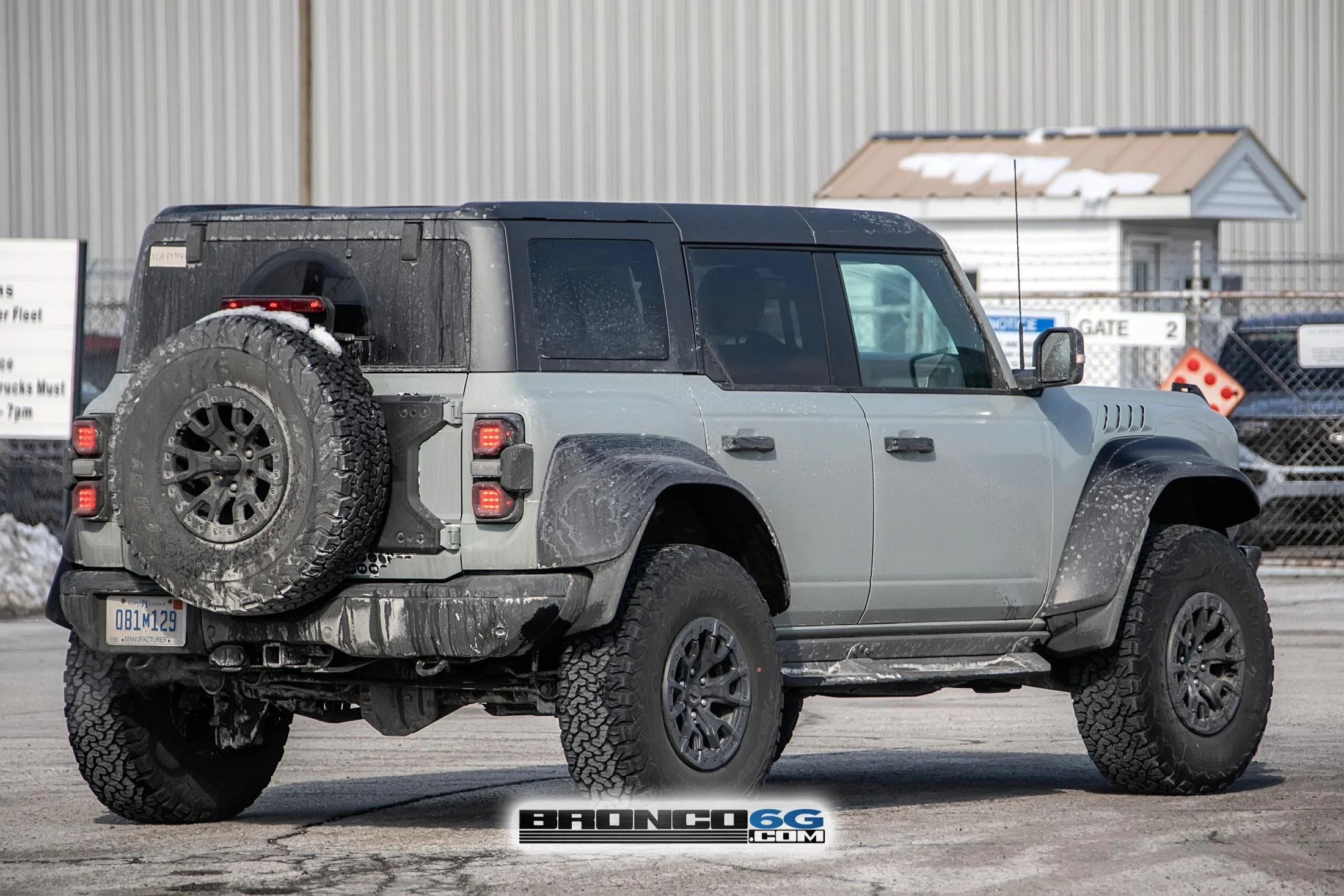 Ford Bronco Cactus Gray Bronco Raptor Seen From All Angles Cactus Gray Bronco Raptor 12