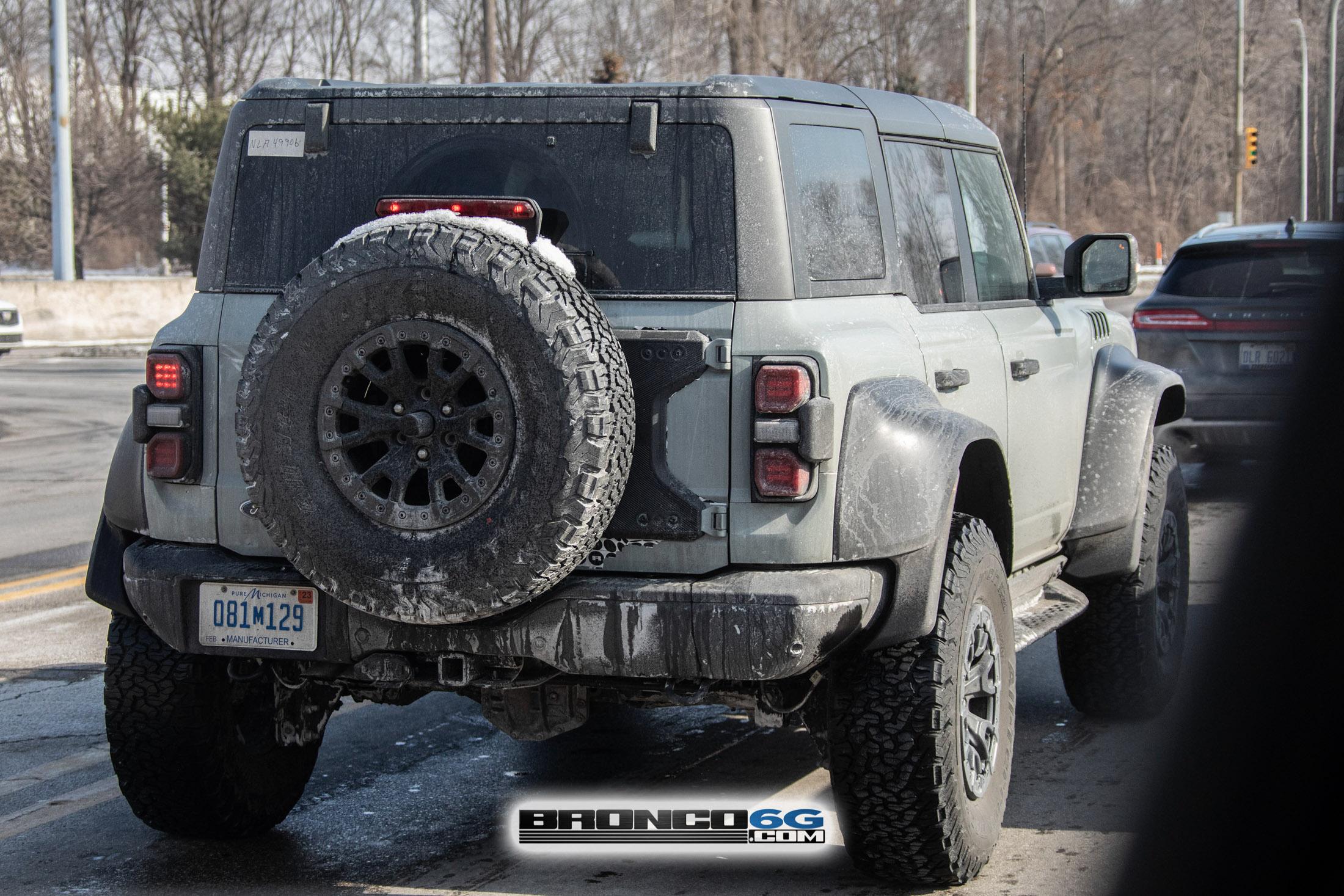 Ford Bronco Cactus Gray Bronco Raptor Seen From All Angles Cactus Gray Bronco Raptor 14