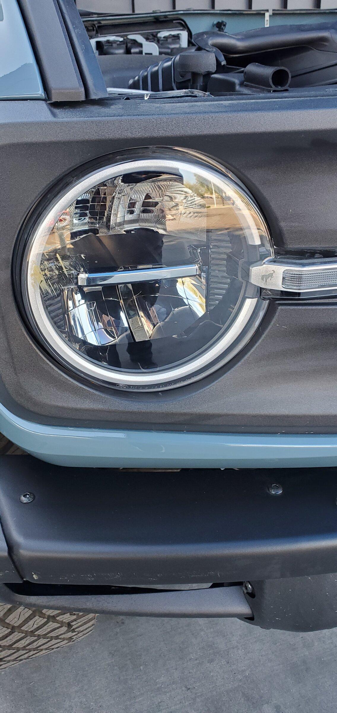 Ford Bronco "Transport" Damage during shipping and more.... 20220130_141240