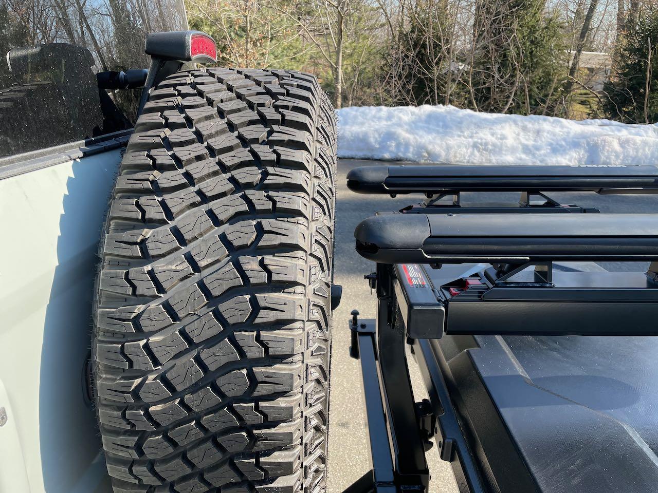 Ford Bronco Hitch mounted storage YakimaEXO - 3