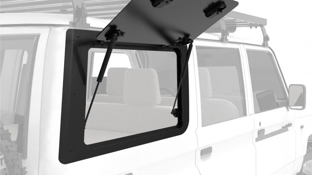 Ford Bronco Hitch mounted storage luminium-toyota-land-cruiser-70-GWTL004-1-1000x563