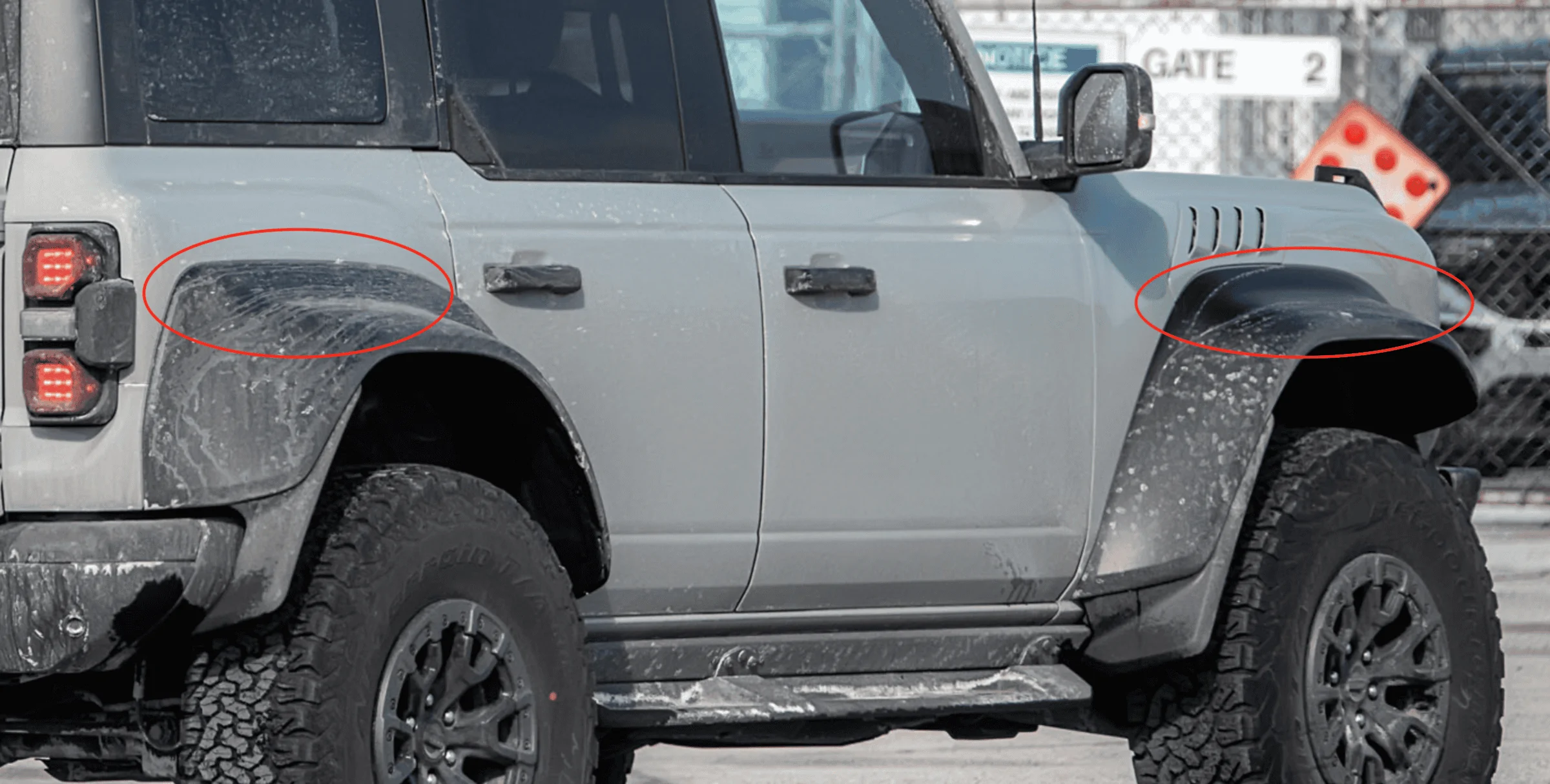 Ford Bronco Cactus Gray Bronco Raptor Seen From All Angles Screen Shot 2022-02-09 at 2.22.03 PM