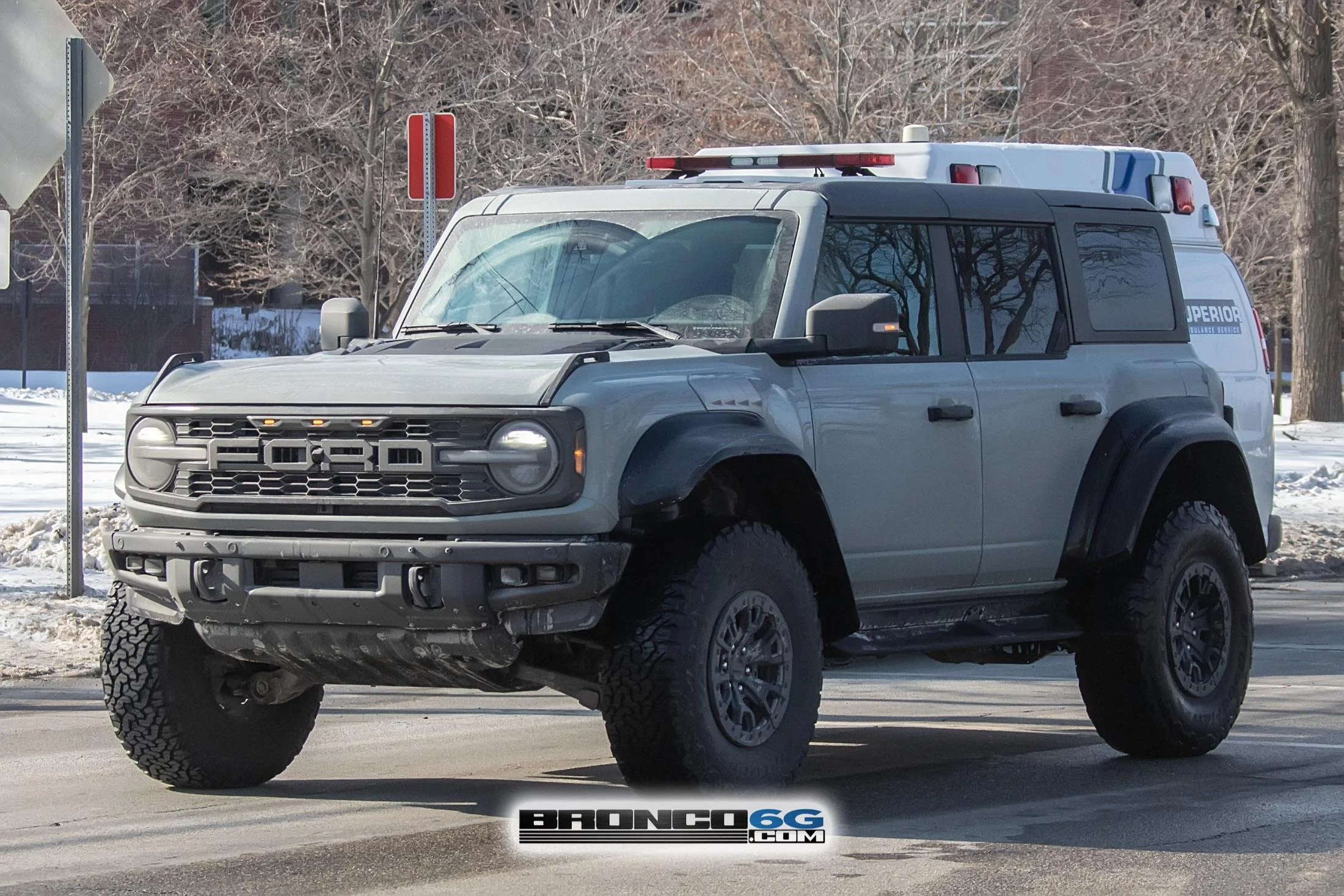 Ford Bronco Cactus Gray Bronco Raptor Seen From All Angles 1644439006487