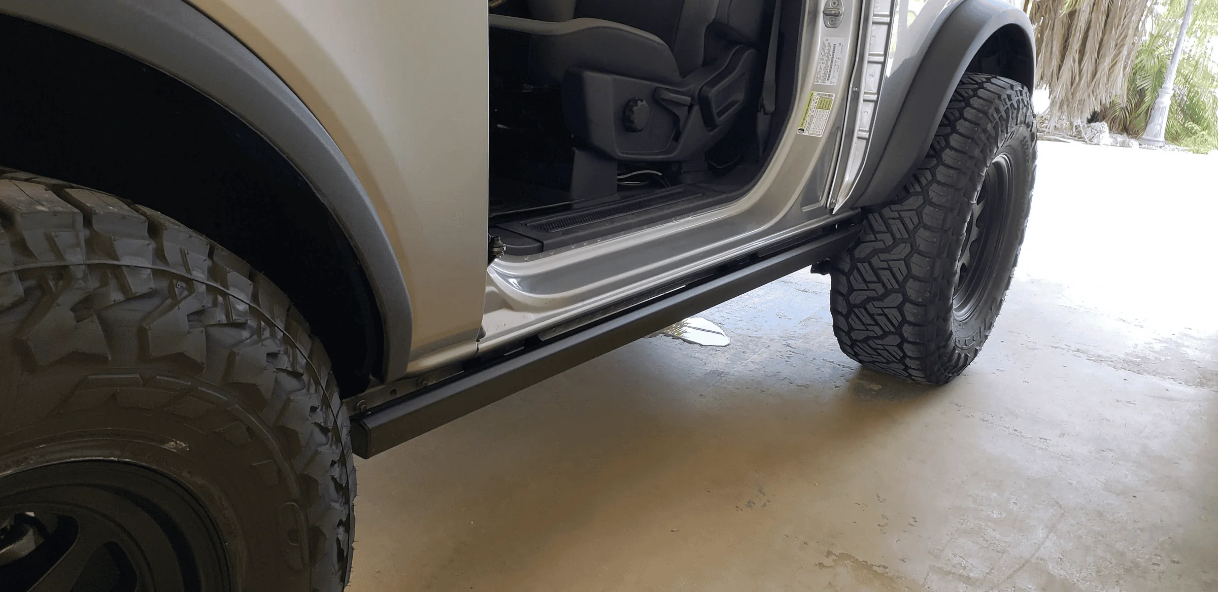 Ford Bronco Slider Steps from 4WP installed 1644445902740