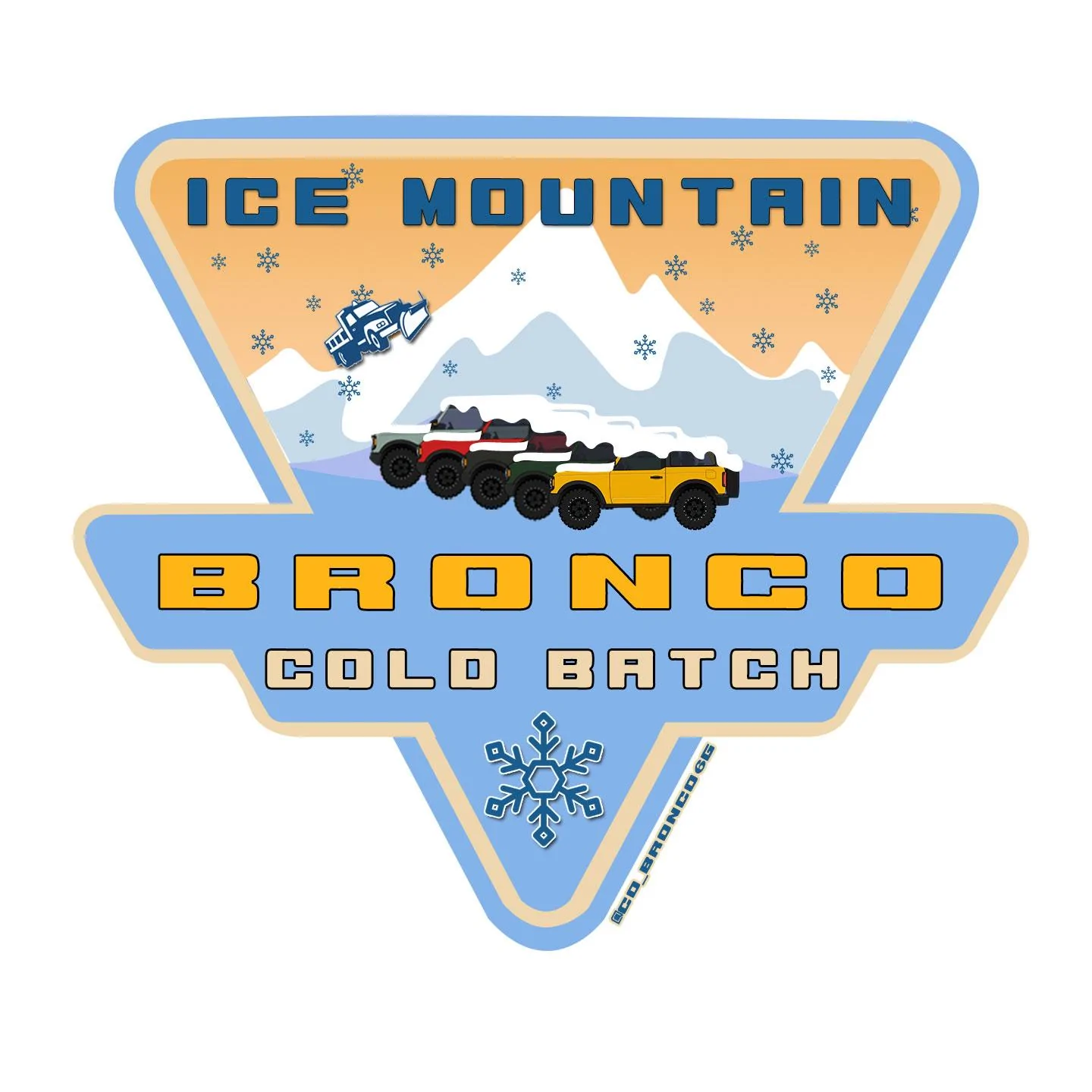 Ford Bronco Ice Mountain Tracker (Dirt Mountain v2.0) Ice-Mountain