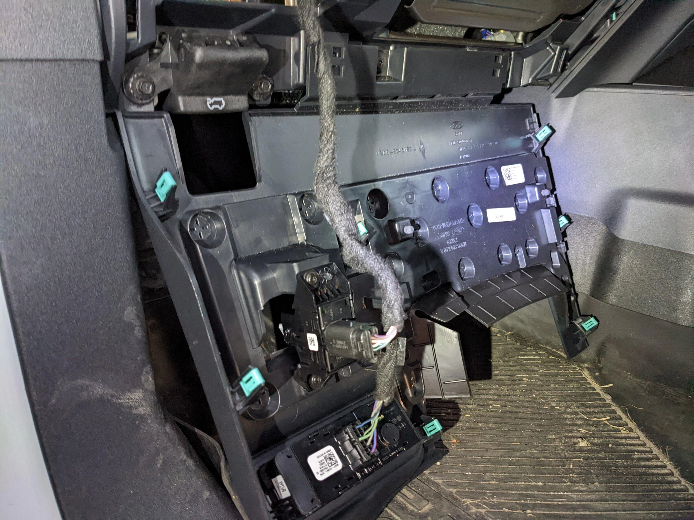 Ford Bronco Electronic Parking Brake Handle/Light Control Module Replacement PXL_20220210_001017840