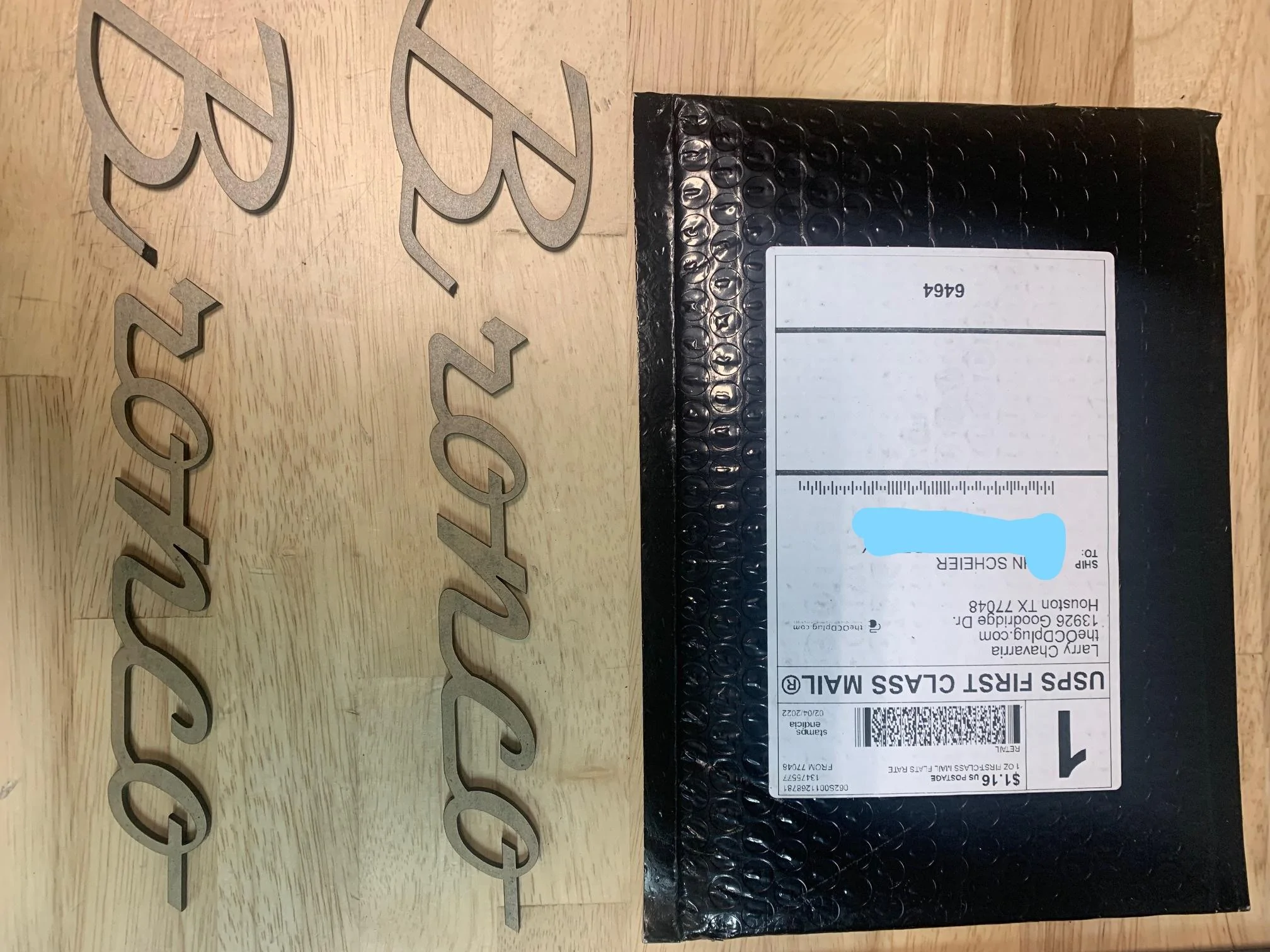Ford Bronco Bronco Script Fender Emblem InkedIMG_2988_LI