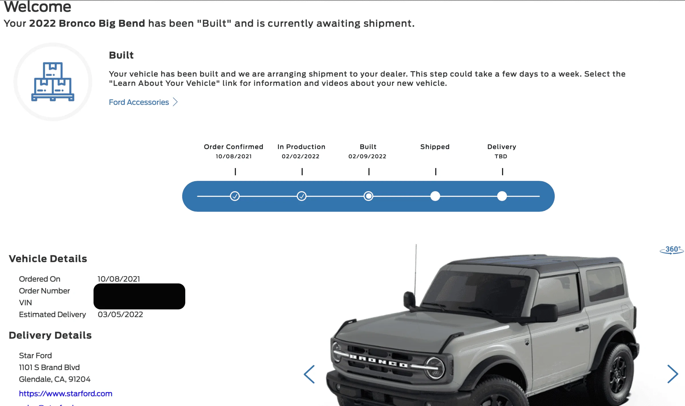 Ford Bronco 🛠 01/24/22 Build Week Group Screen Shot 2022-02-10 at 12.29.07 PM