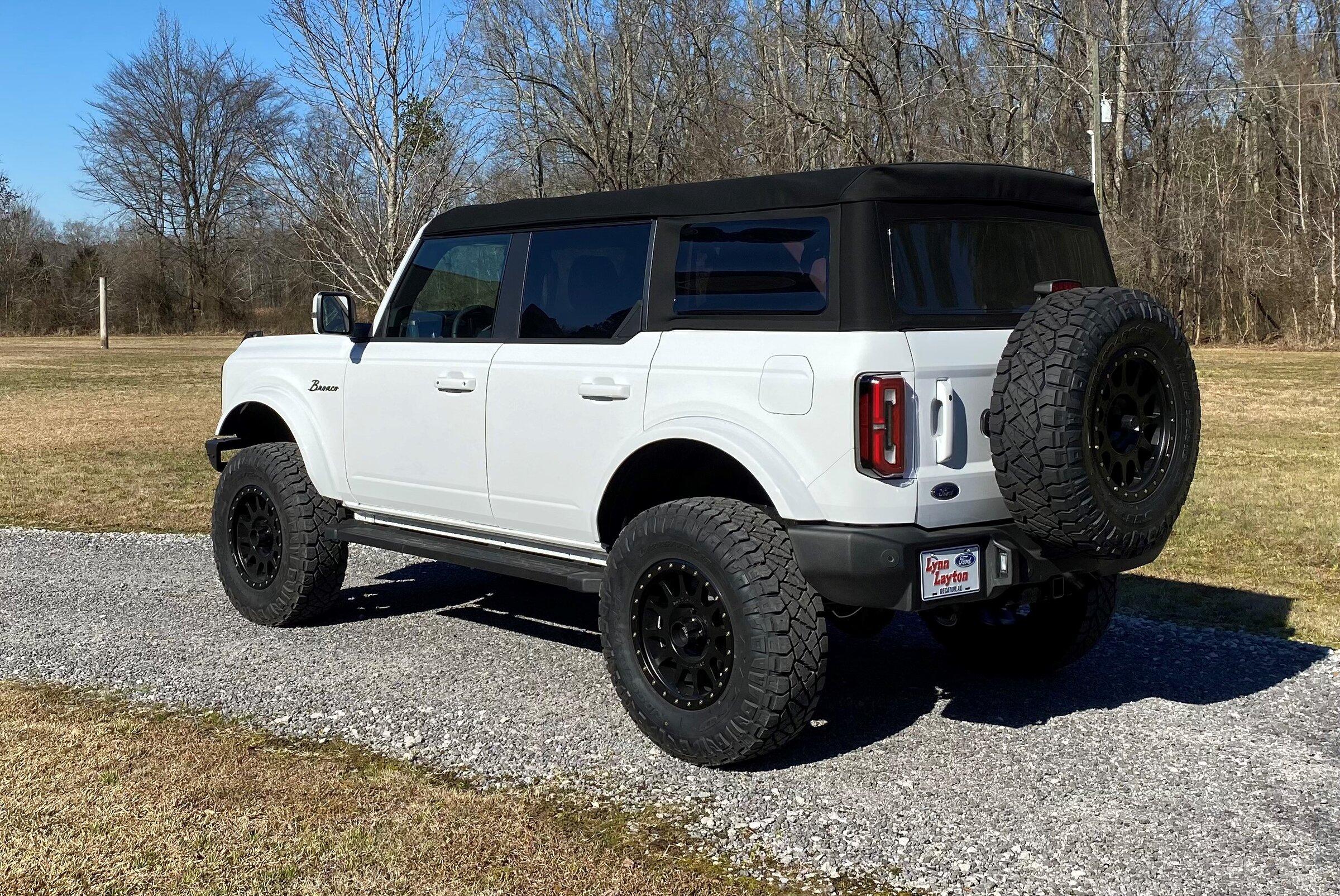 Ford Bronco Show me your lifted Broncos! AfterLift3