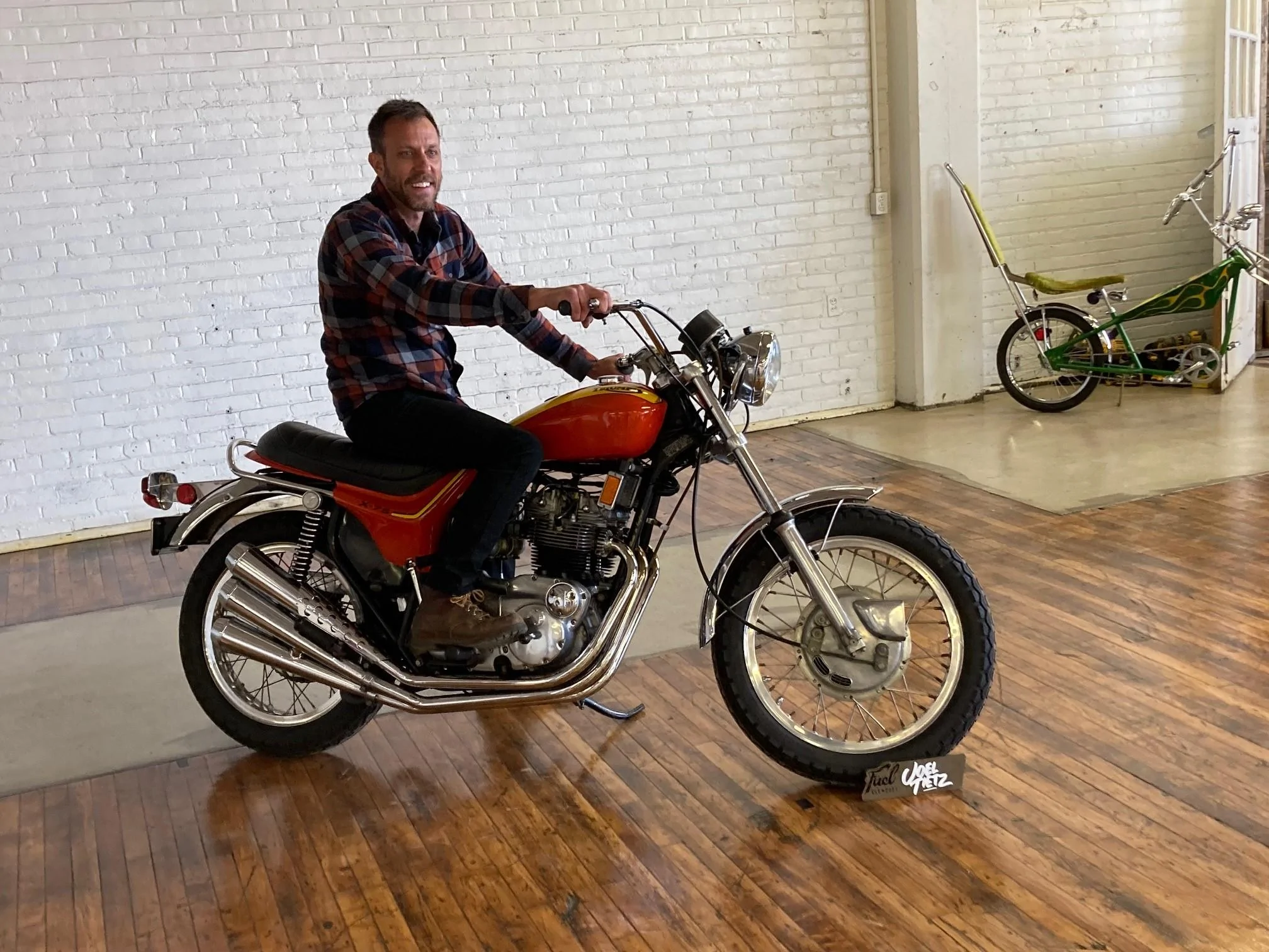 Ford Bronco Anyone Ride a Motorcycle? bsa hurr 1