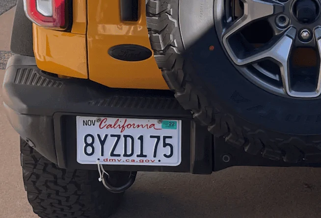 Ford Bronco Rear License Plate Relocation Screenshot 2022-02-10 at 1.18.34 PM