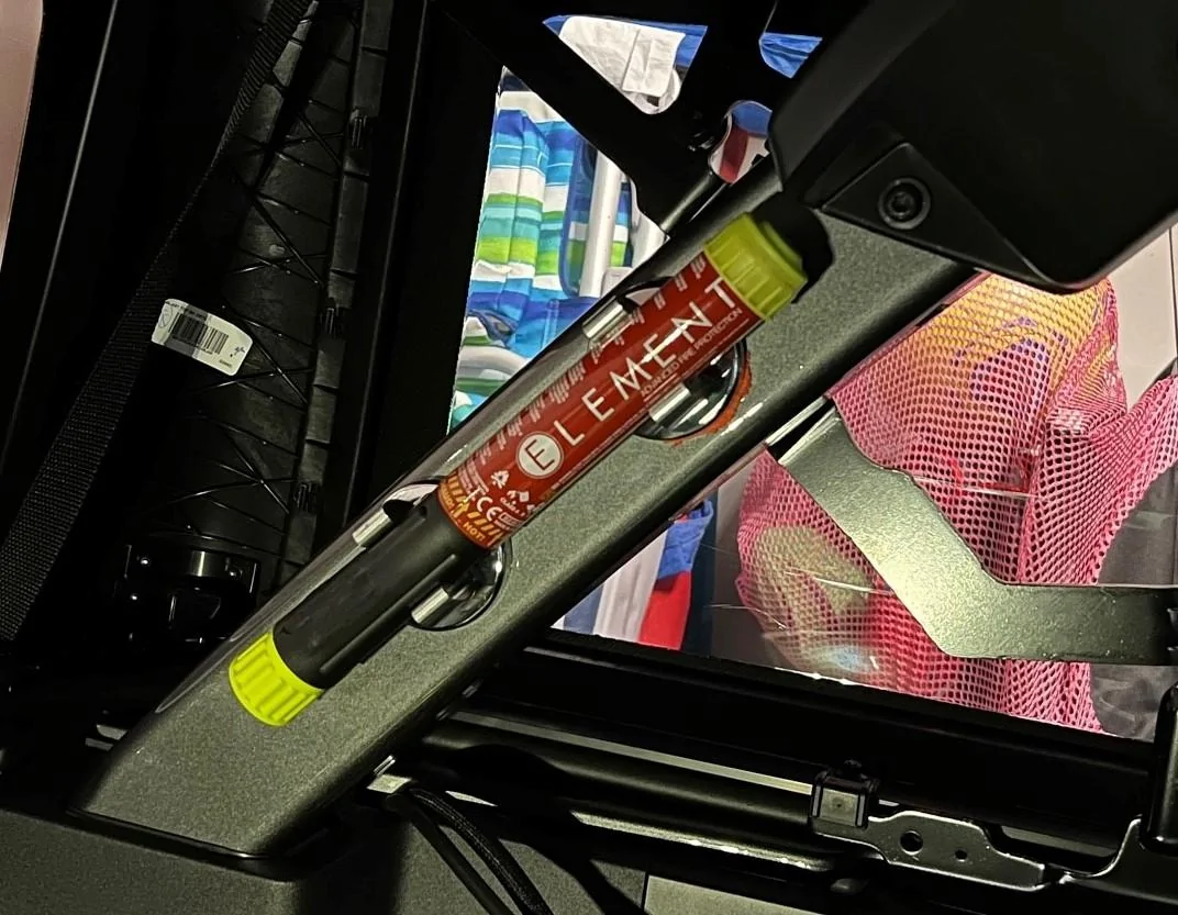 Ford Bronco Practical Fire Extinguisher Placement Element