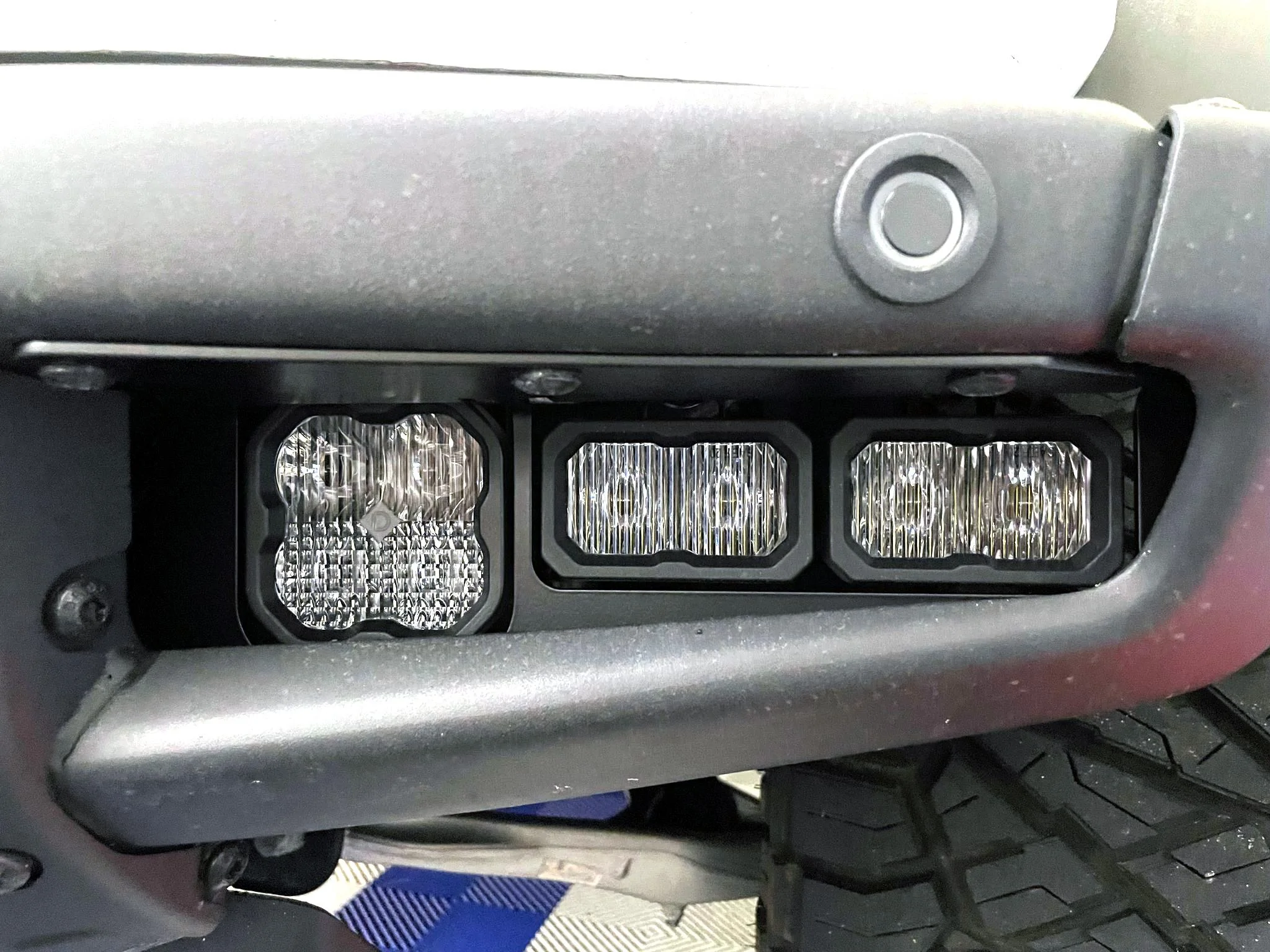 Ford Bronco TRIPLE FOG KITS | New Flush Mount Kit Now Available at 4x4TruckLEDs.com Diode1