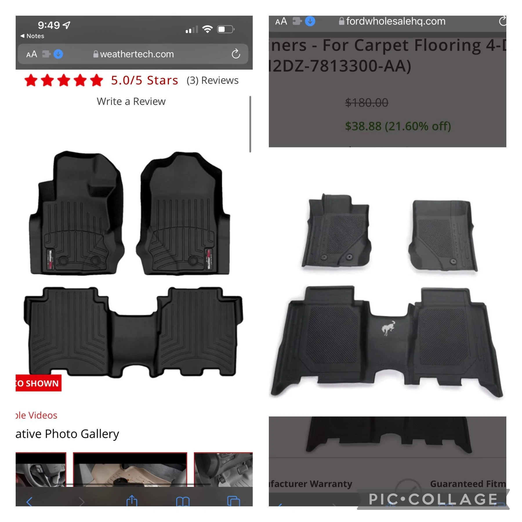 Ford Bronco Floor Liner Differences B39C1E5D-80B4-4CF5-BE9D-2DFCCA3472A0