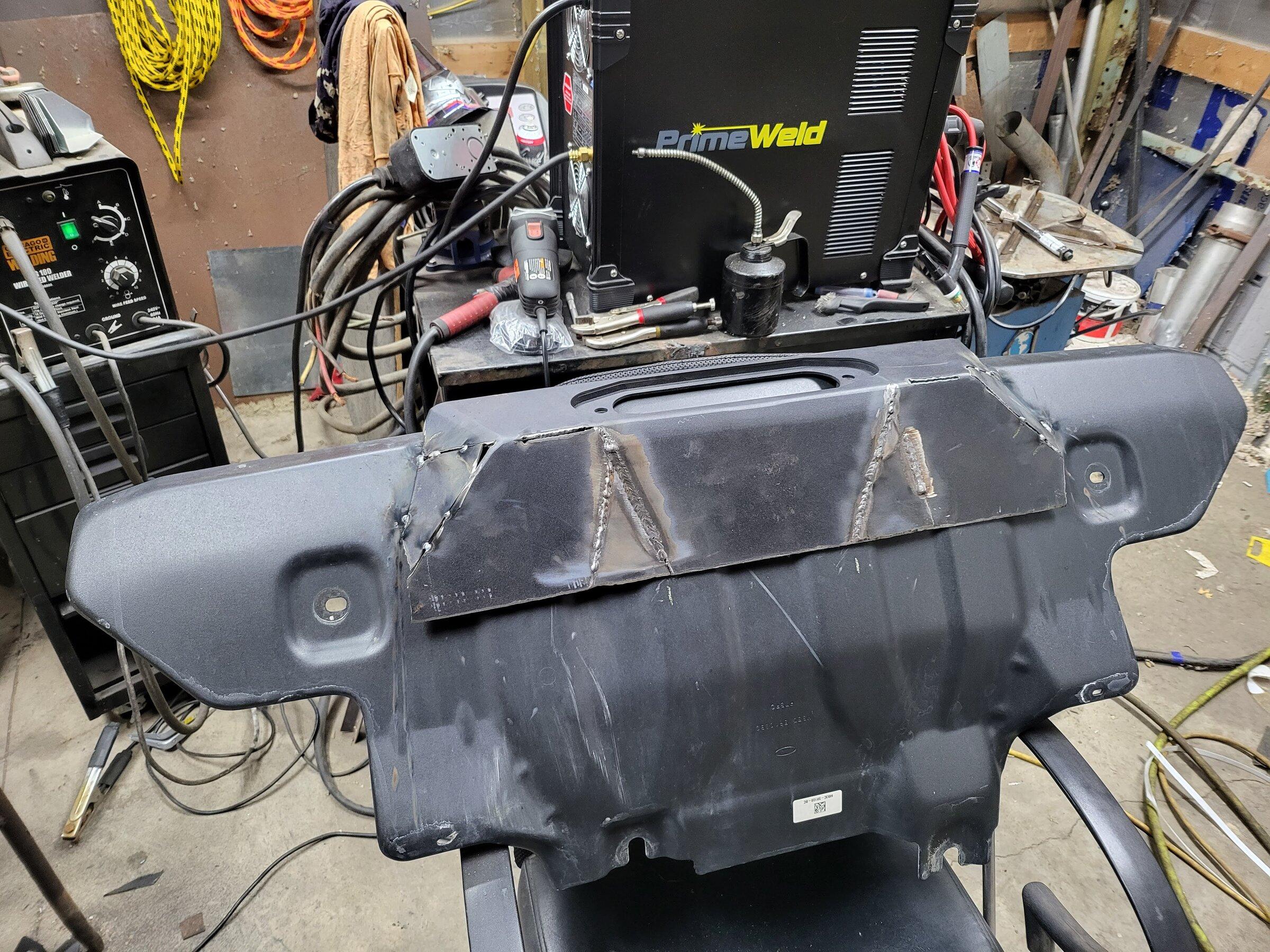 Ford Bronco My version of the RC Hidden Winch install - 2.3MT Badlands Mod Bumper 20220206_204328