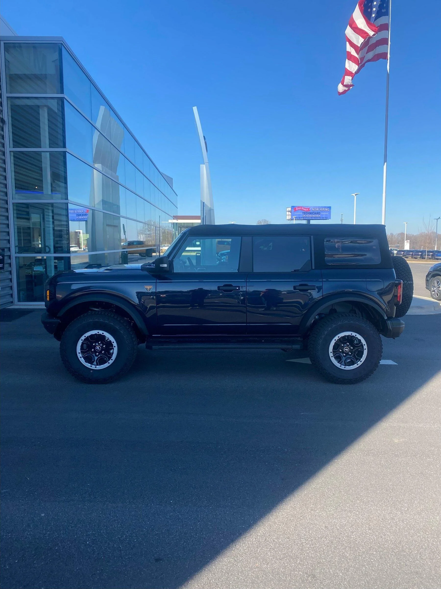 Ford Bronco Trektop Bestop installed Top1