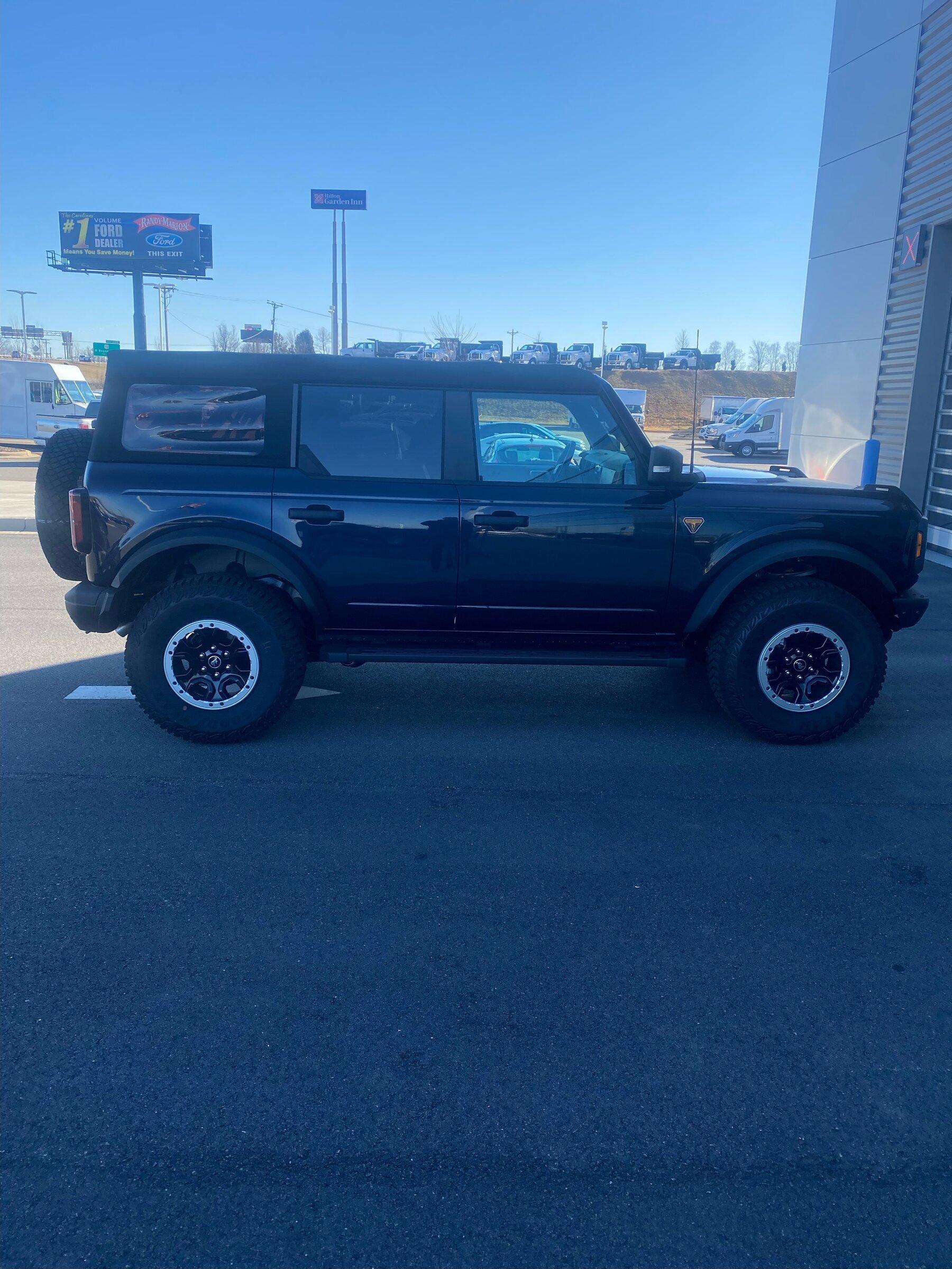 Ford Bronco Trektop Bestop installed Top2
