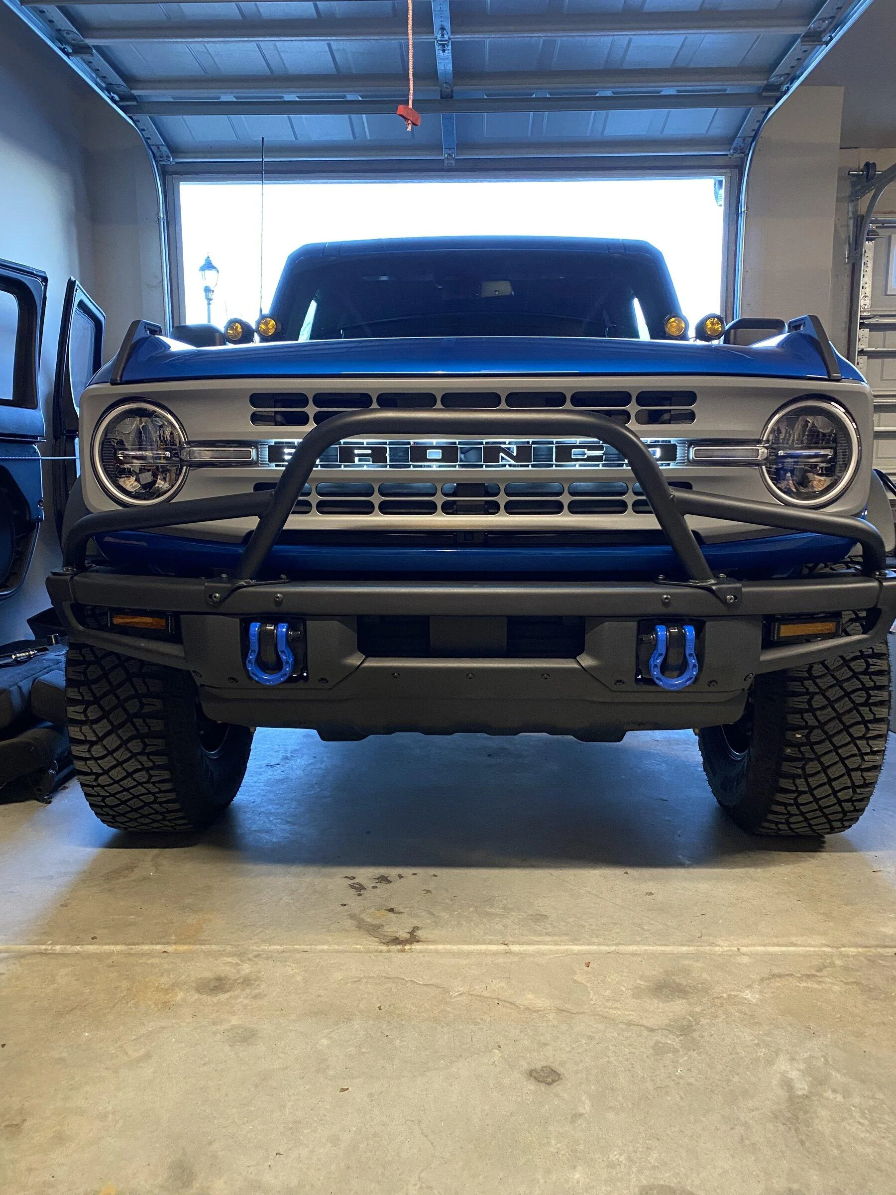 Ford Bronco A little experiment - wrapped grill...  will it hold up? 0D743CDE-8F88-4F0E-A8BD-64D6010722AE