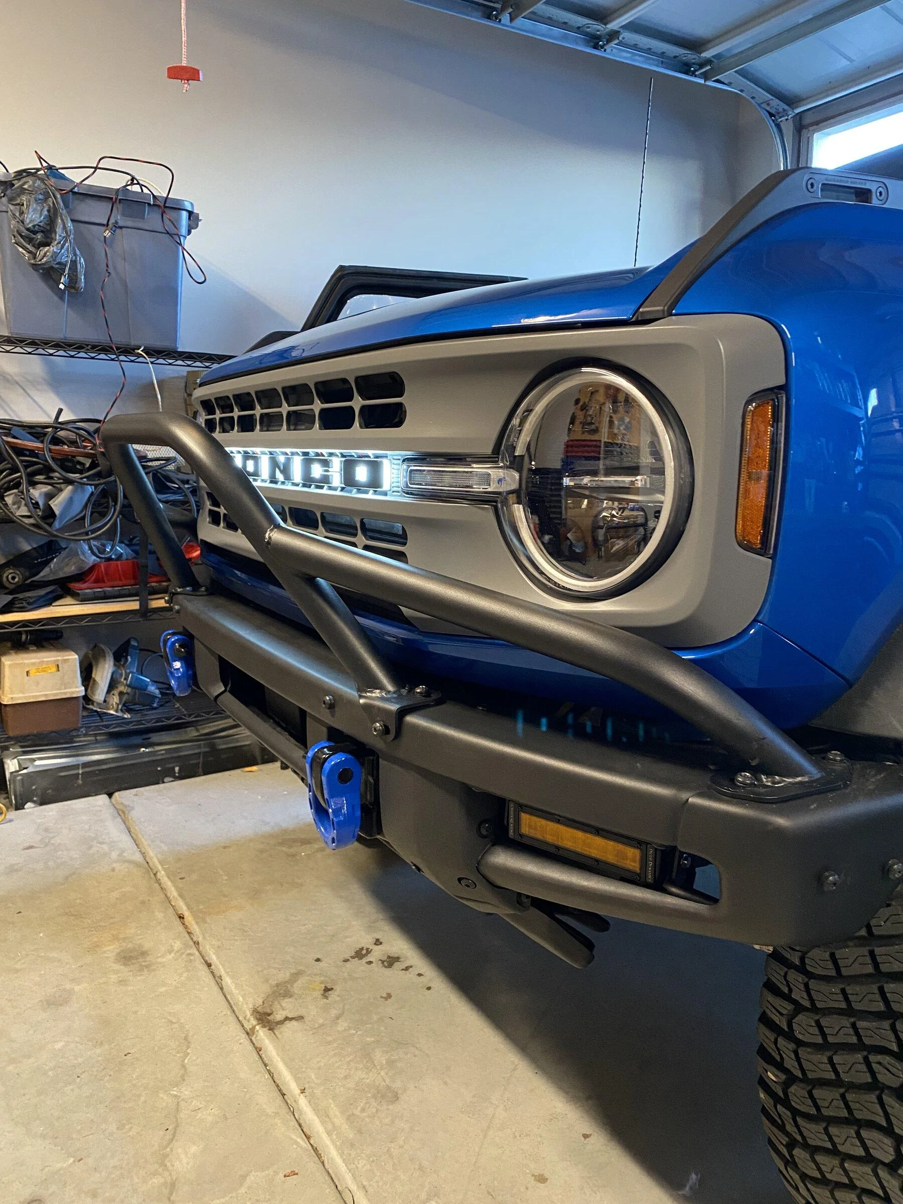 Ford Bronco A little experiment - wrapped grill...  will it hold up? 2174FEAC-FA48-4DF1-92F8-B035D6A09186