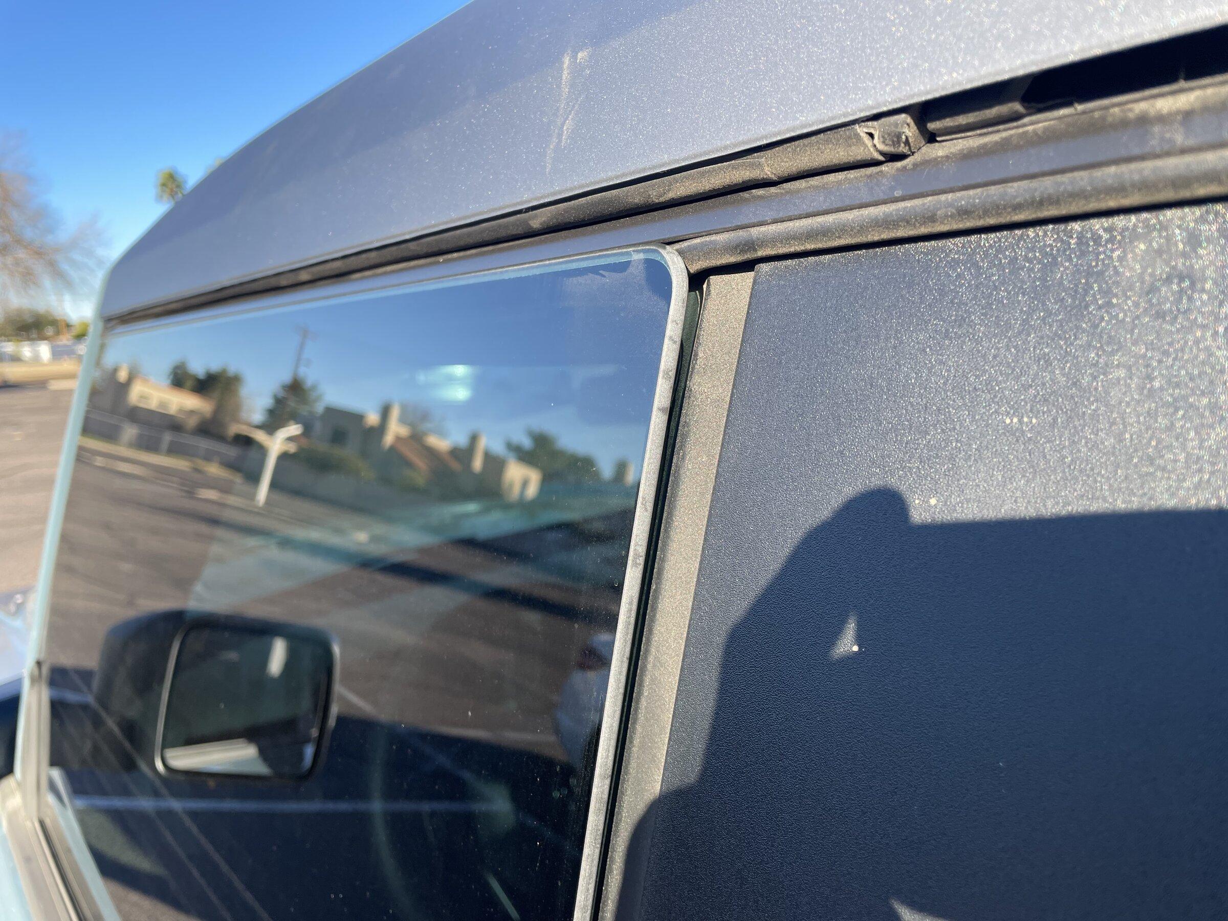 Ford Bronco Intermittent drivers window issue. Doesn’t seal or align 4275886C-9EF4-4C2F-B427-02356152FB54