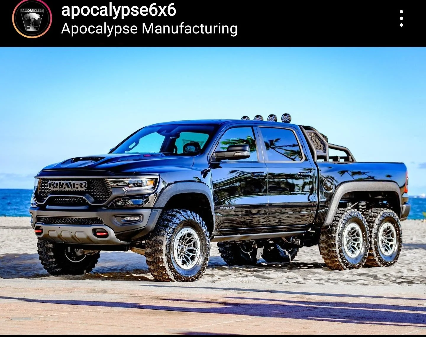 Ford Bronco 6x6 Bronco spotted Screenshot_20220211-173652_Instagram