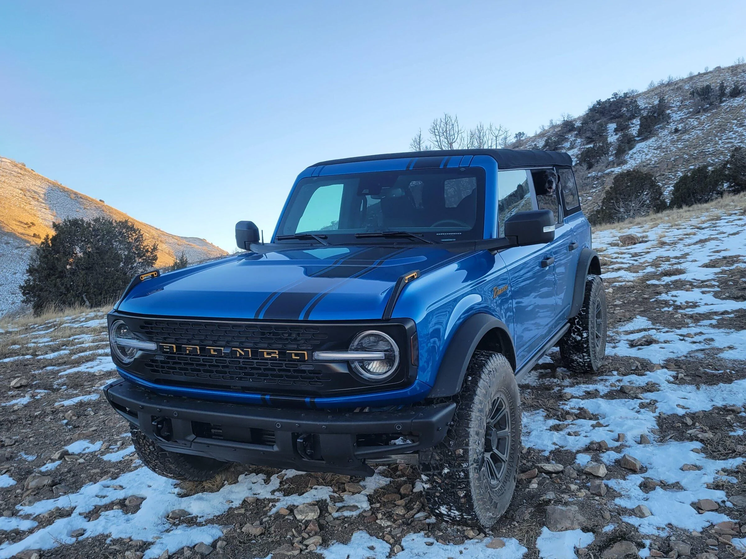 Ford Bronco VELOCITY BLUE Bronco Club 20220128_171146