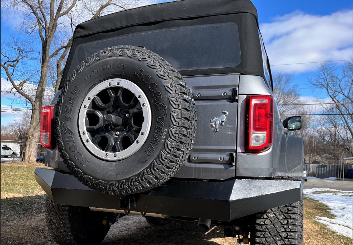 Ford Bronco DIY rear bumper build RearBumper1