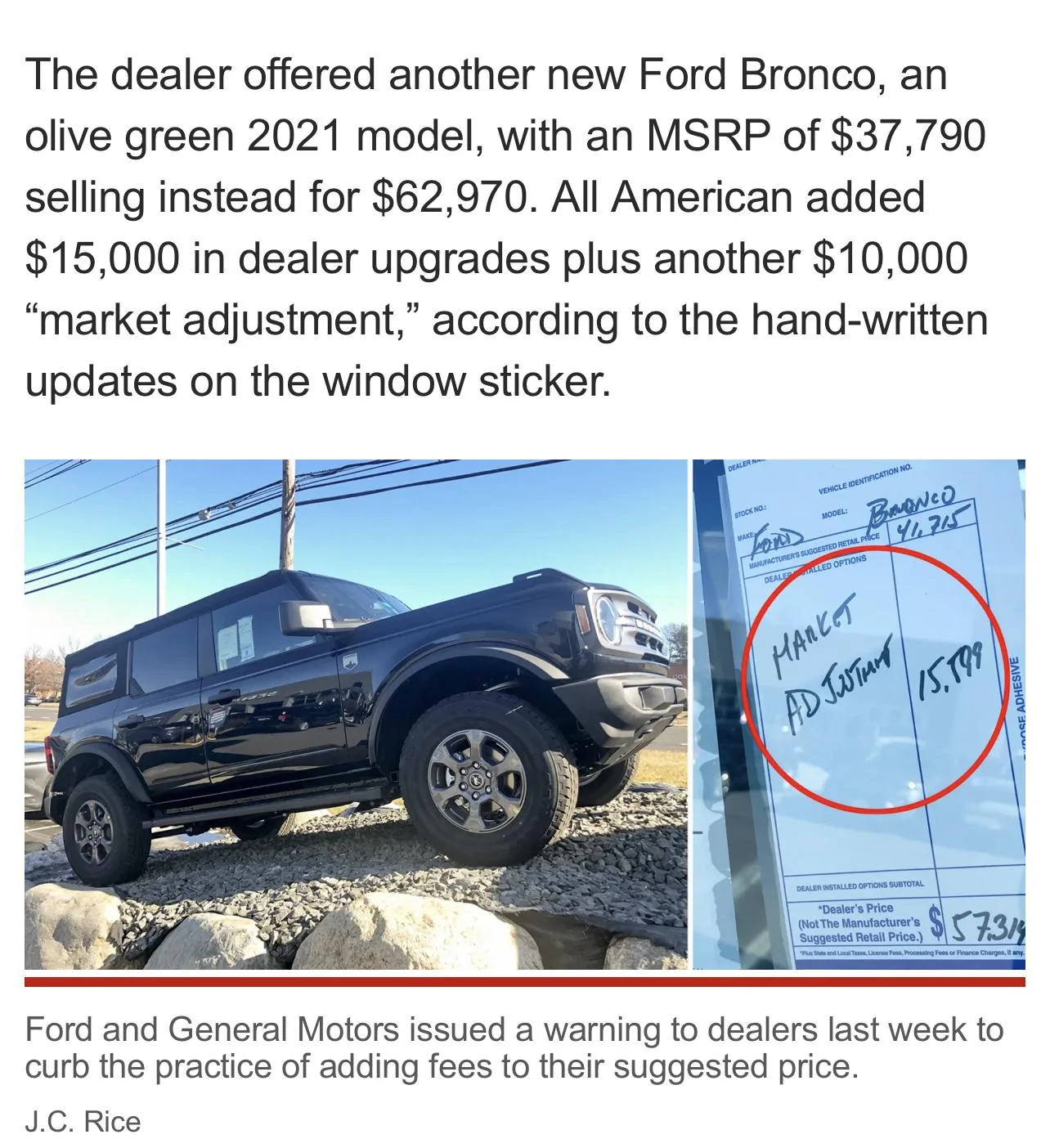Ford Bronco Broncos in dealer inventory 1355AF55-EE5C-4008-8B91-85F5024D53A0