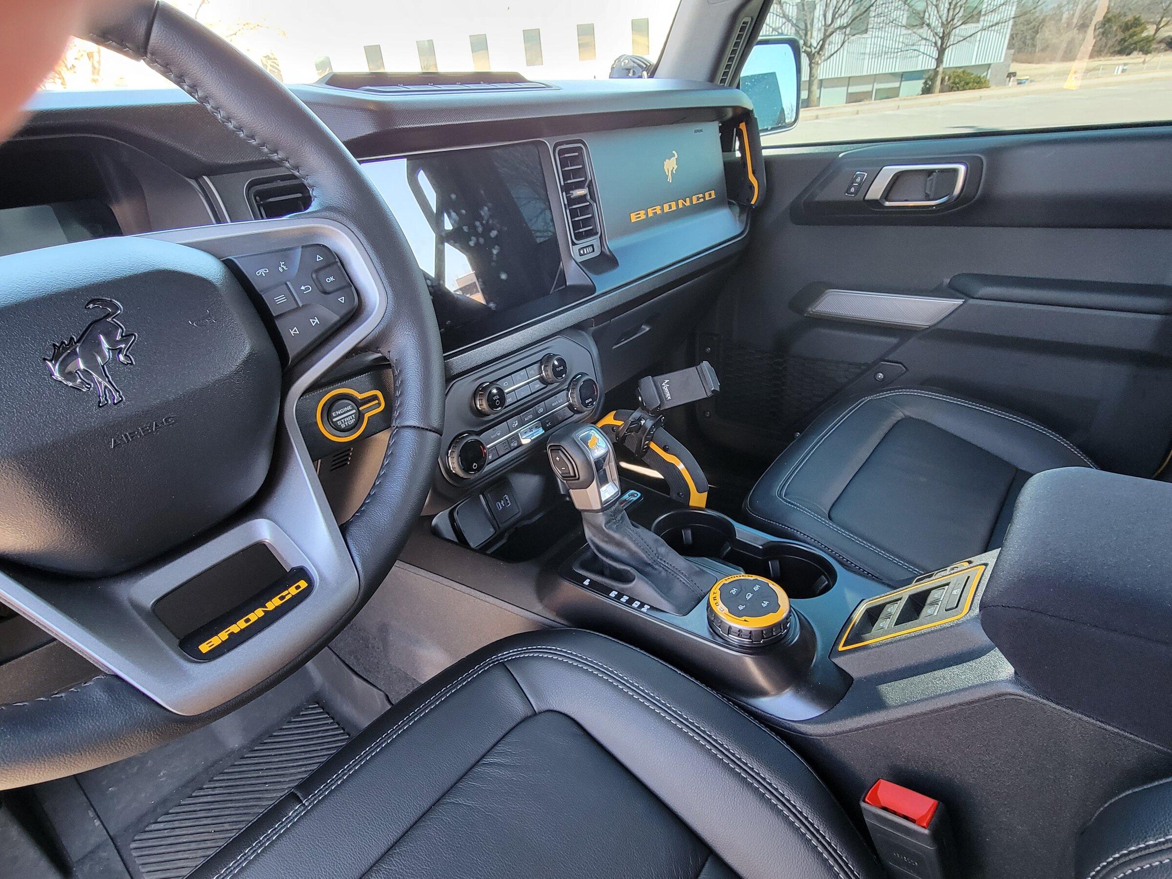 Ford Bronco Removing sunvisor stickers? 20220212_143149