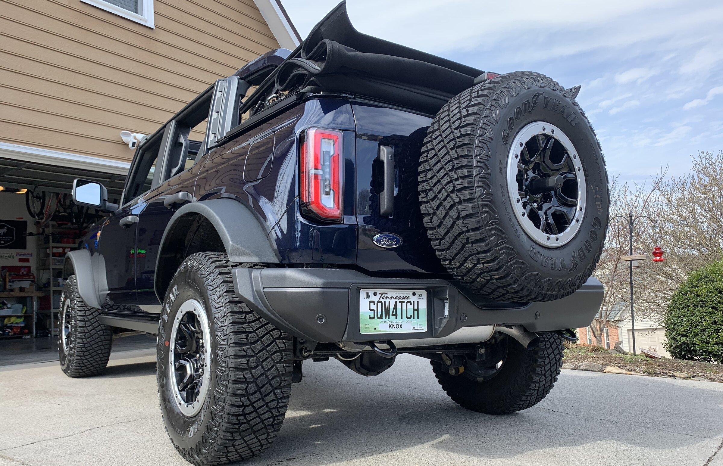 Ford Bronco Love this vanity plate SQW4TCH 217C720B-02E6-423D-956D-85B129259B0E