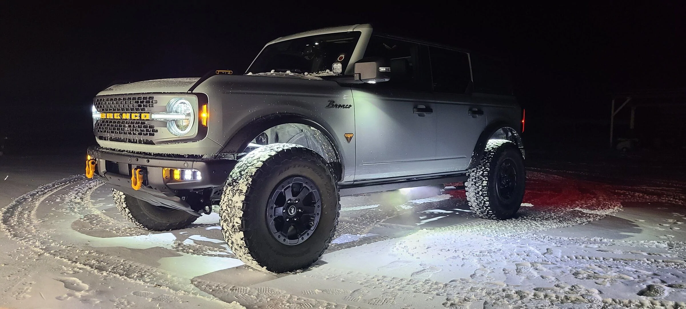 Ford Bronco 1.5" Wheel Spacers on Sasquatch? 20220203_200732