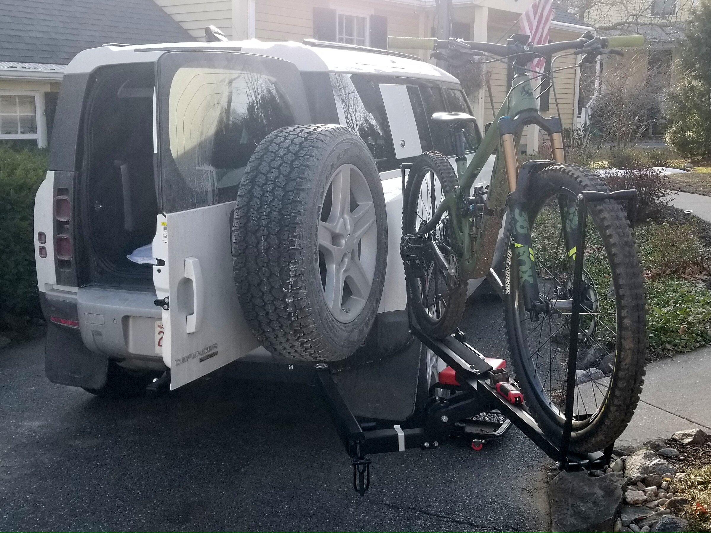 Ford Bronco Hitch Mount Bike Rack Options - Post your pics 909991A0-F4FF-4588-8C4E-BDADAD4CE745