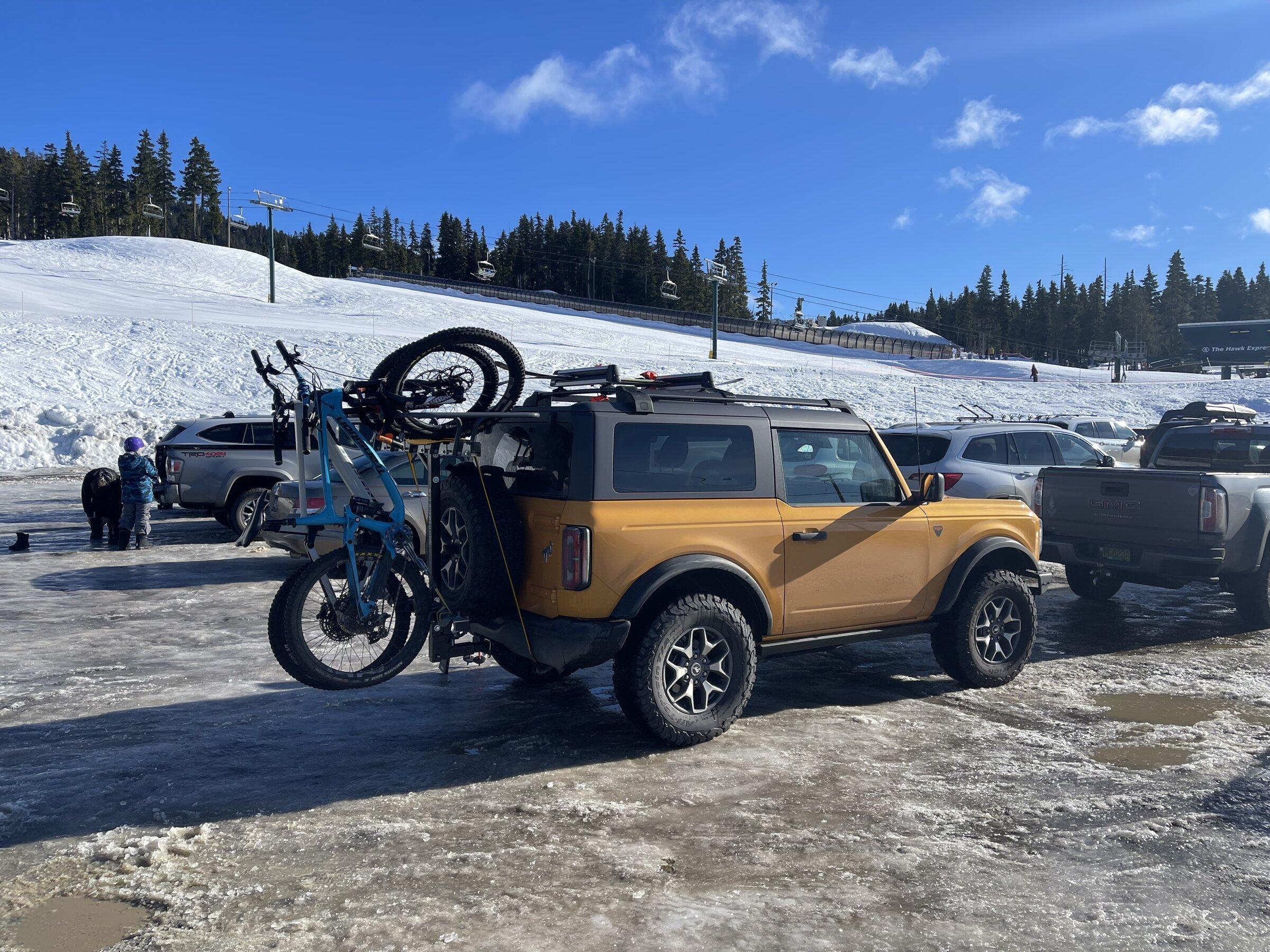 Ford Bronco Hitch Mount Bike Rack Options - Post your pics 2022-02-07 11.04.35