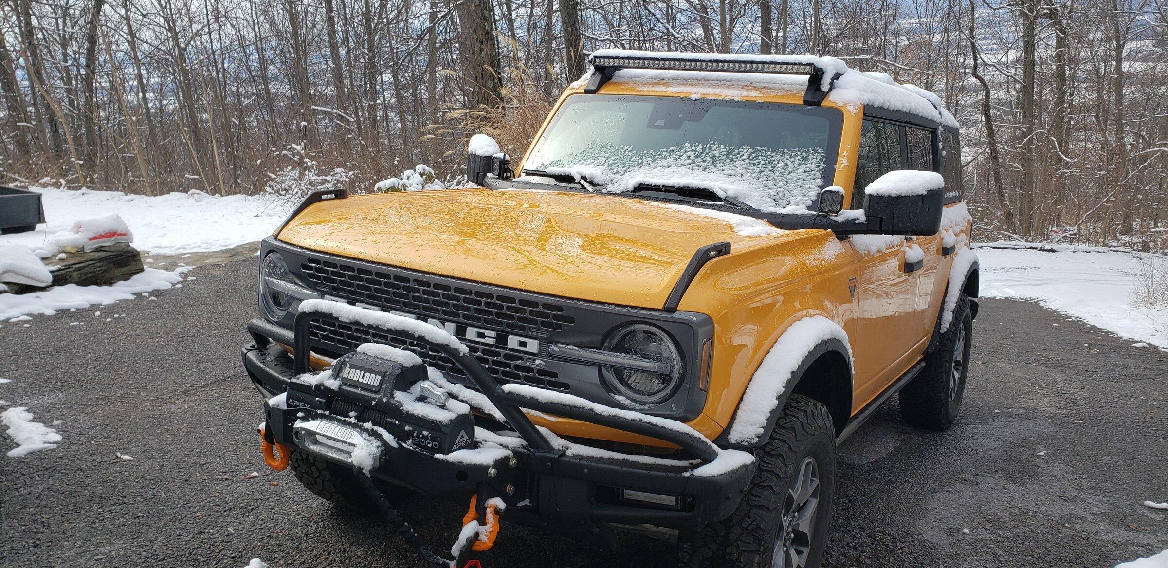Ford Bronco Light Bar With Roof Rack? 20220213_120717