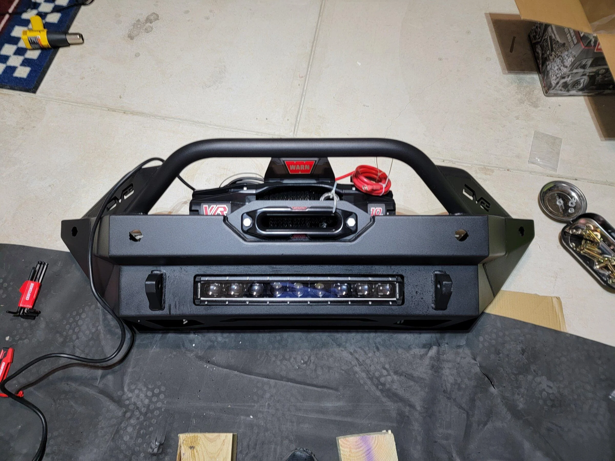 Ford Bronco DV8 Bumper 20220214_014628