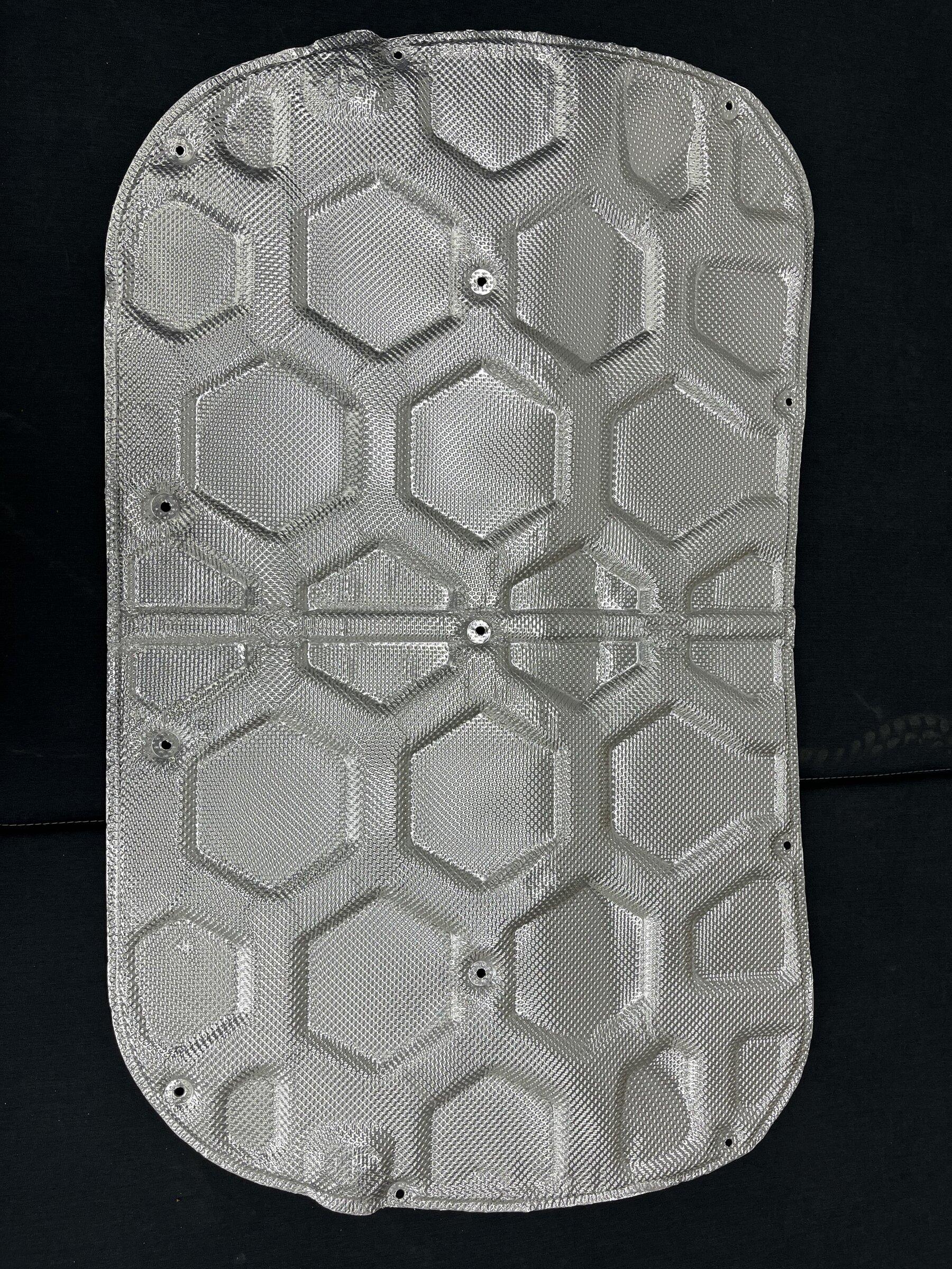 Ford Bronco Completed the Under Hood Sound Deadening, using aluminum for added thermal insulation! lQDPDhsml6MSlQTNC9DND8Cw6Iz0dTu7eoUCD-cJaoBJAA_4032_3024