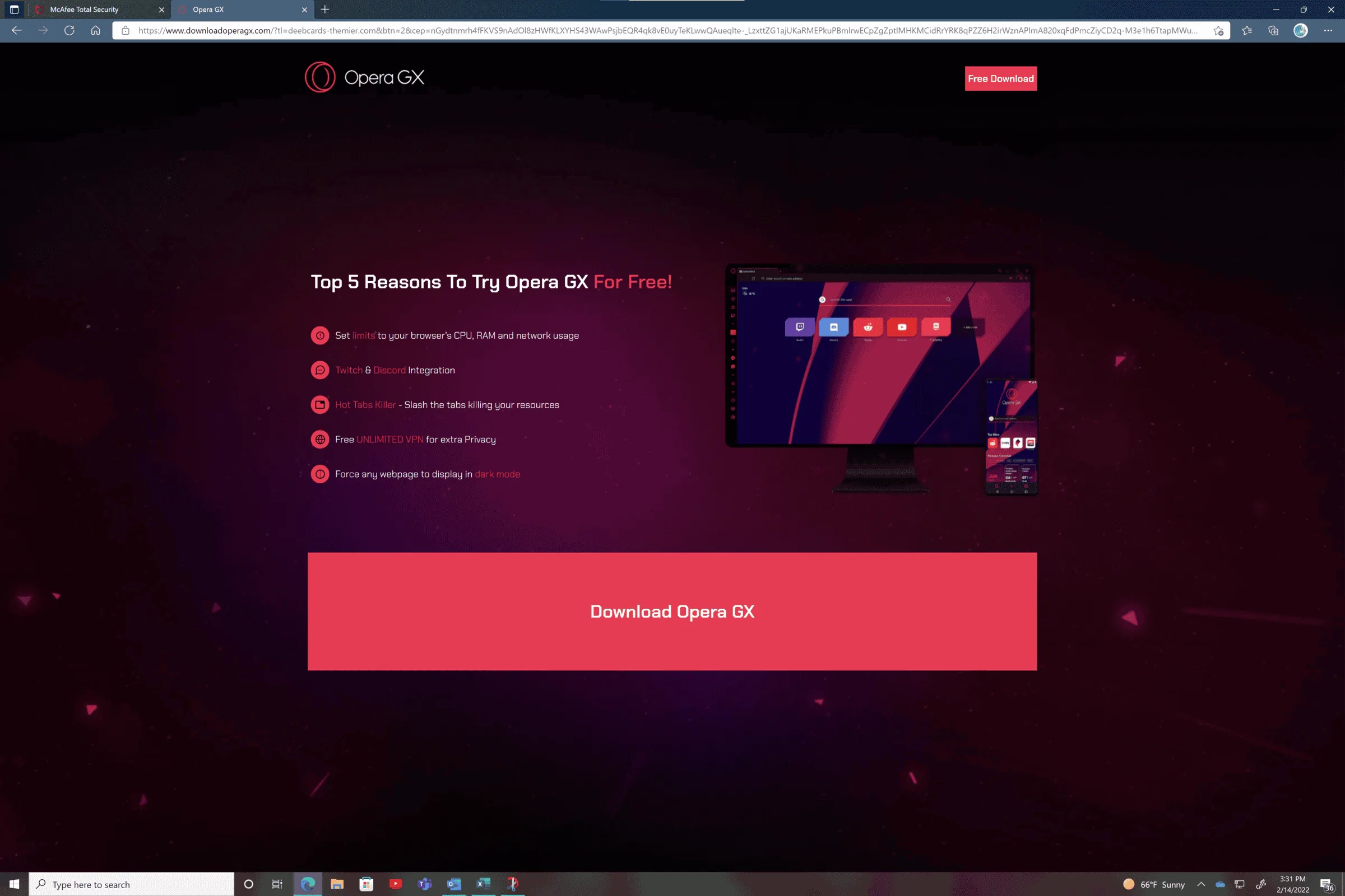 Ford Bronco Site Malware Pop-Ups 1644874295166
