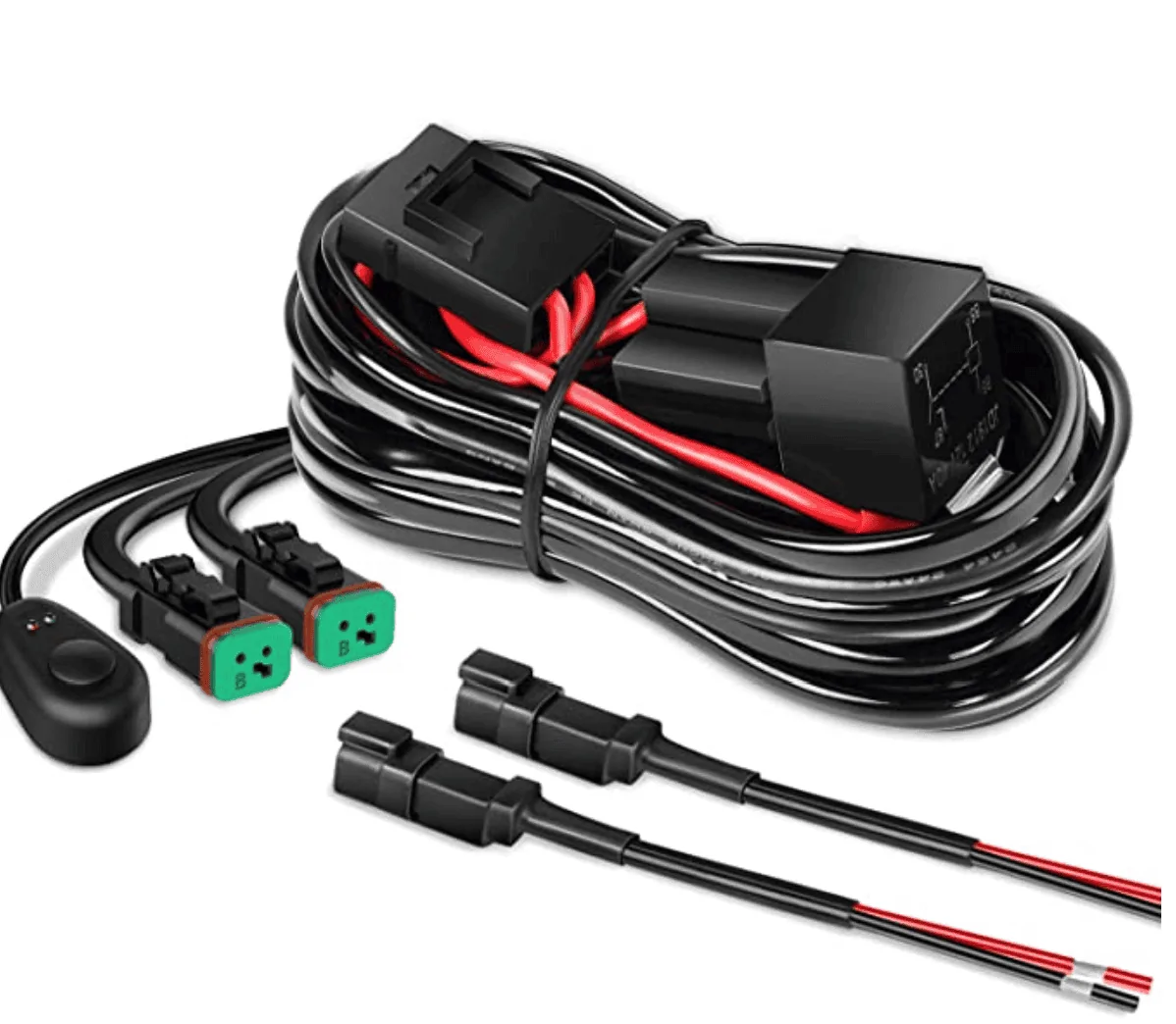 Ford Bronco AUX wiring suggestions and example ARB compressor installation 1644877226224