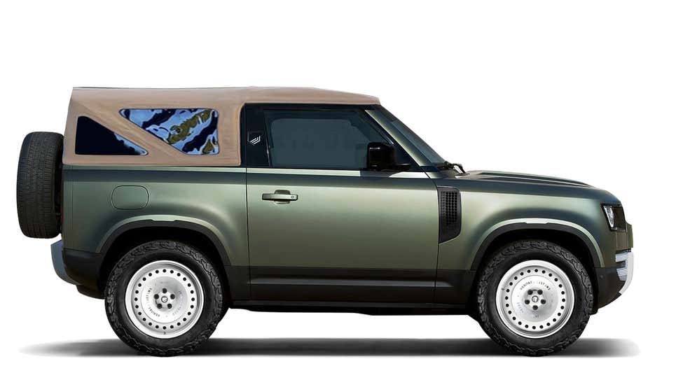 Ford Bronco Convertible Defender 90 - mmmm just no. 9aad3f8e8b053a74d1f85f96e90fbee0