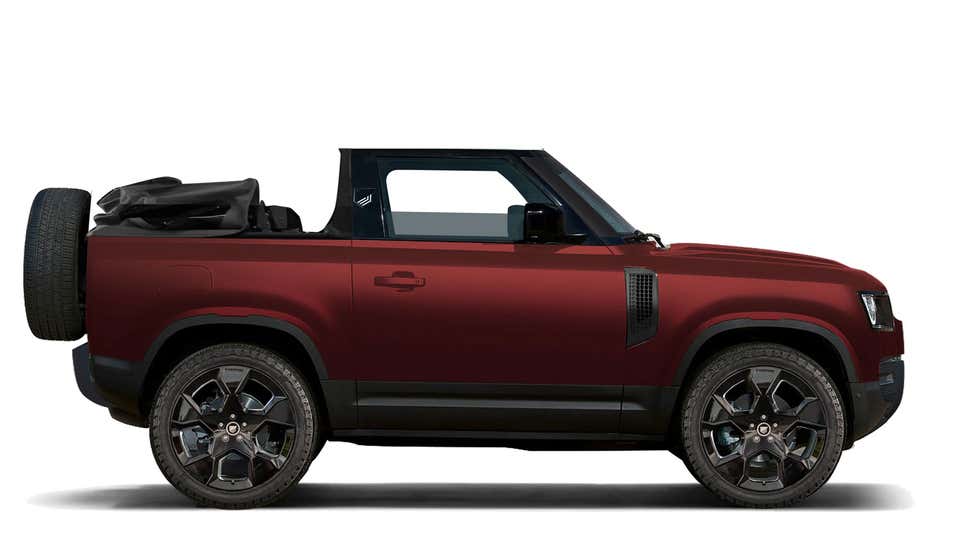 Ford Bronco Convertible Defender 90 - mmmm just no. 744b9fa118eb8ecc37d3c2c0bc340659
