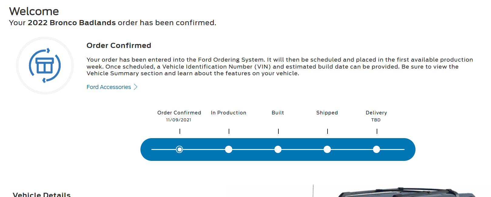 Ford Bronco Ford site not working? 1644910874983